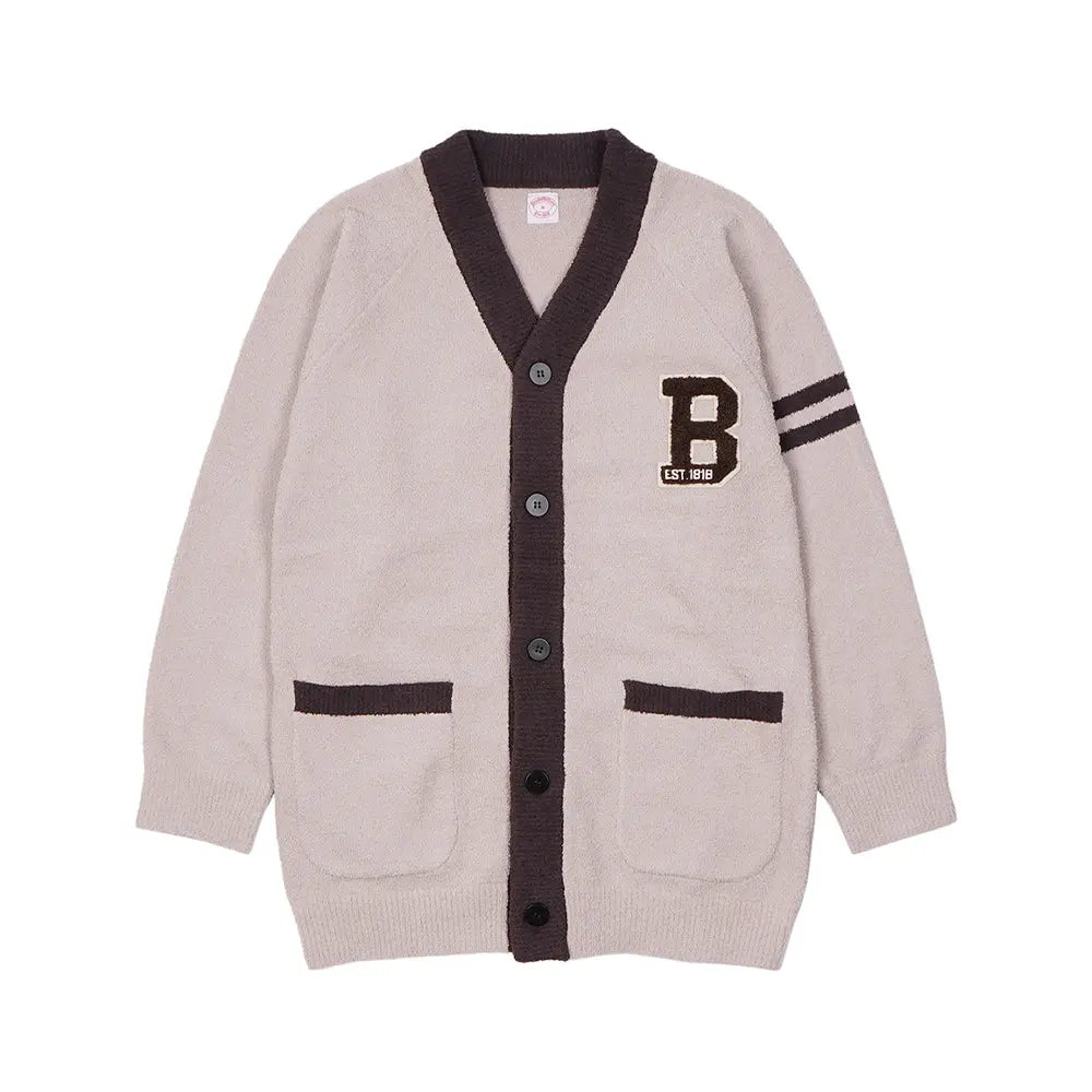 Brooks Brothers ブルックス ブラザーズ ルームウエア モールヤーン無地カーデ - ルームウェア Beige / L RENOWNINX ONLINE SHOP