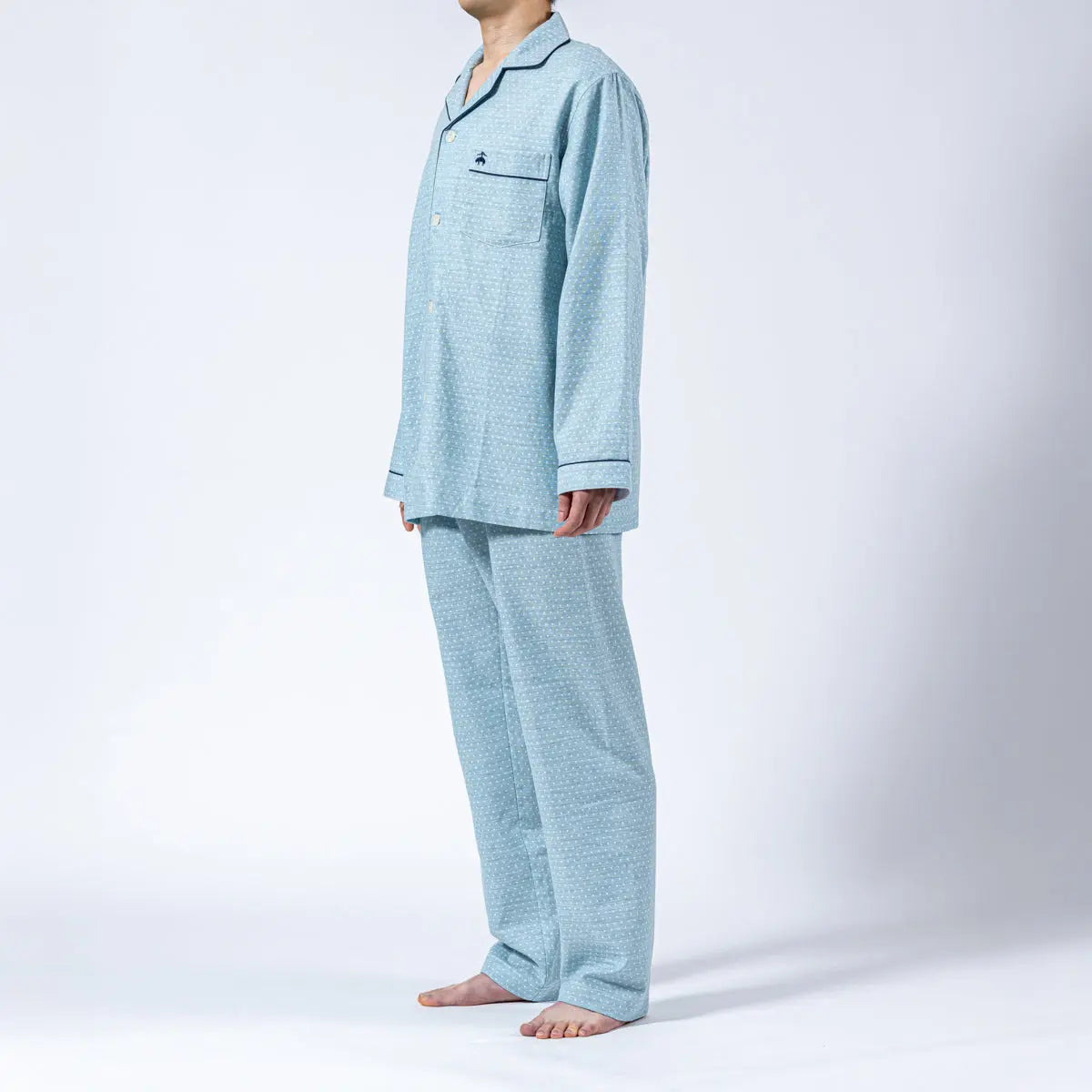 Brooks Brothers ブルックス ブラザーズ パジャマ ダブルガーゼドットジャカード - パジャマ RENOWNINX ONLINE SHOP