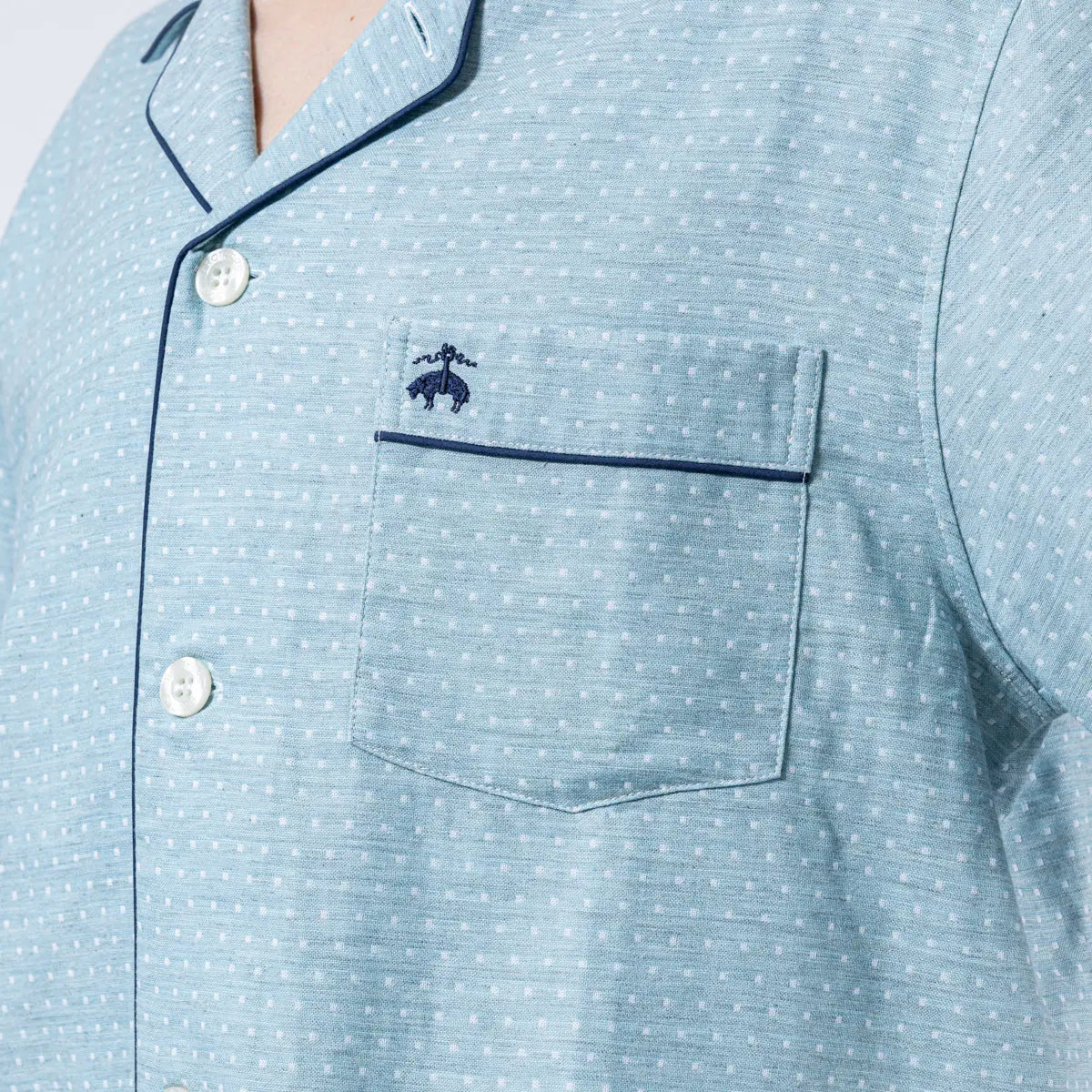 Brooks Brothers ブルックス ブラザーズ パジャマ ダブルガーゼドットジャカード - パジャマ RENOWNINX ONLINE SHOP