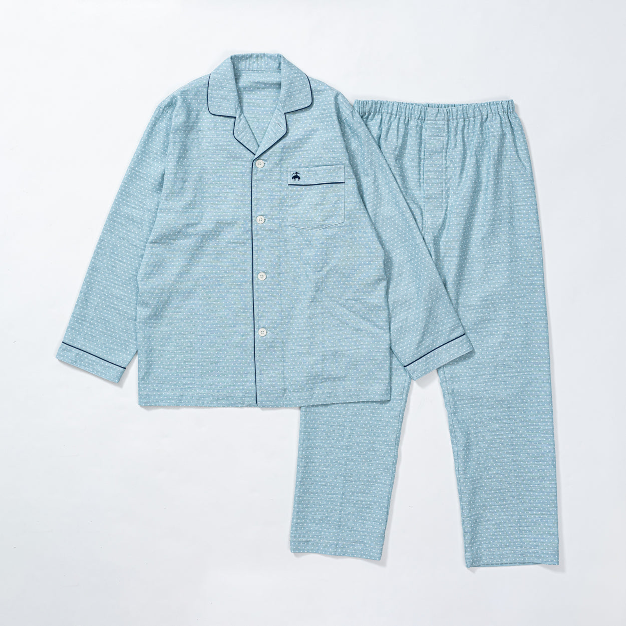 Brooks Brothers ブルックス ブラザーズ パジャマ ダブルガーゼドットジャカード - パジャマ RENOWNINX ONLINE SHOP