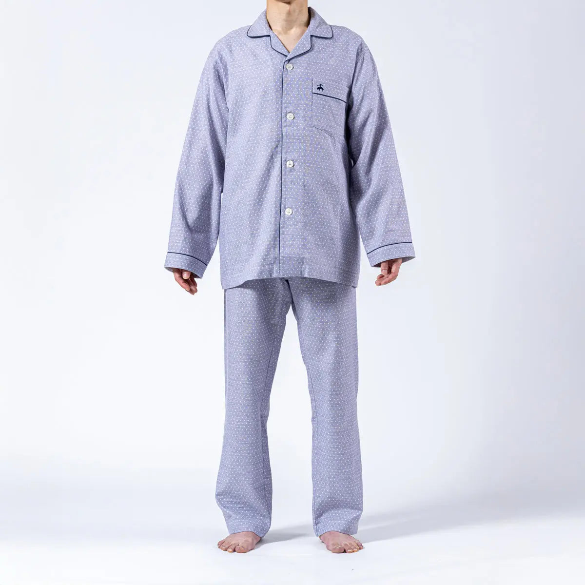 Brooks Brothers ブルックス ブラザーズ パジャマ ダブルガーゼドットジャカード - パジャマ RENOWNINX ONLINE SHOP