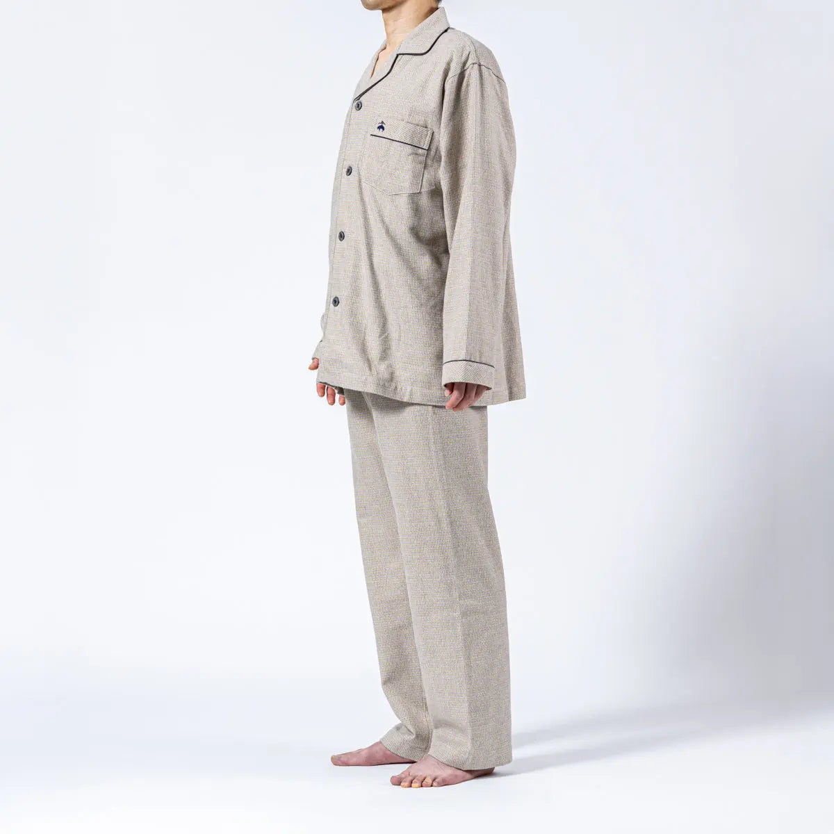 Brooks Brothers ブルックス ブラザーズ パジャマ ハイヒートネル横糸より杢チェック - パジャマ RENOWNINX ONLINE SHOP