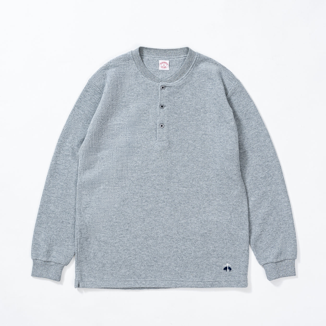 Brooks Brothers ブルックス ブラザーズ パジャマ ニットワッフルヘンリー - ルームウェア Gray / L RENOWNINX ONLINE SHOP