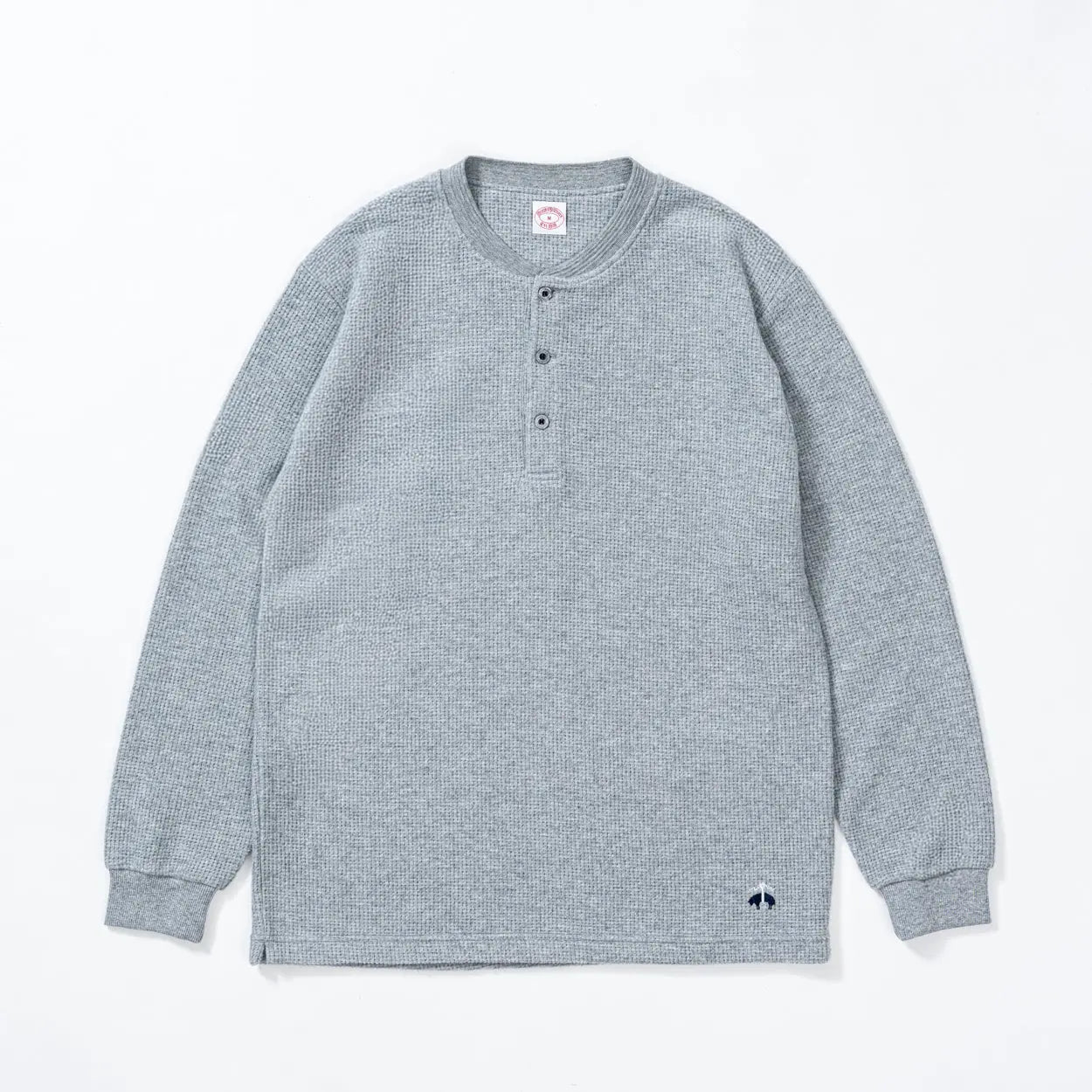 Brooks Brothers ブルックス ブラザーズ パジャマ ニットワッフルヘンリー - ルームウェア Gray / L RENOWNINX ONLINE SHOP