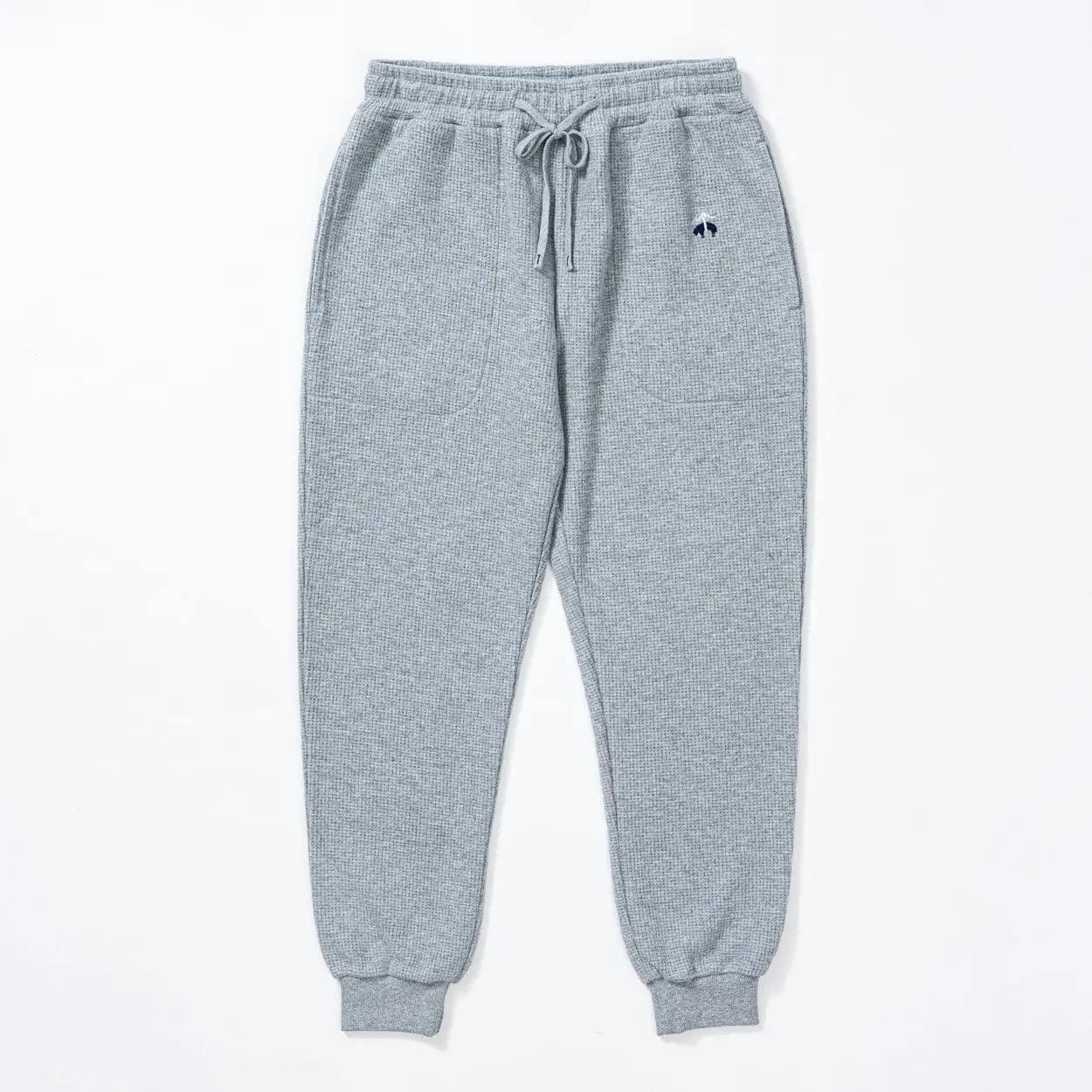 Brooks Brothers ブルックス ブラザーズ ニットワッフルイージーパンツ リブツキ - ルームウェア Gray / L RENOWNINX ONLINE SHOP