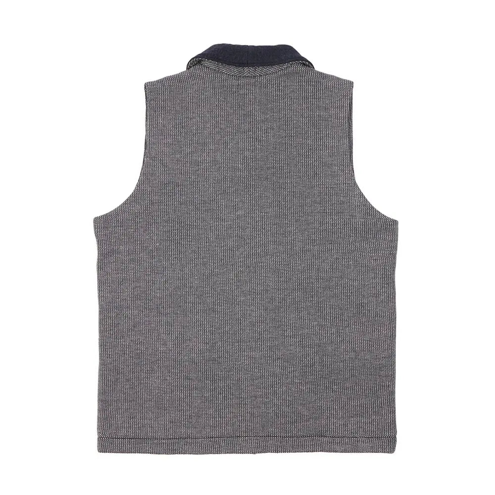 Aquascutum アクアスキュータム キルト杢無地ベスト - ガウンはおりもの RENOWNINX ONLINE SHOP