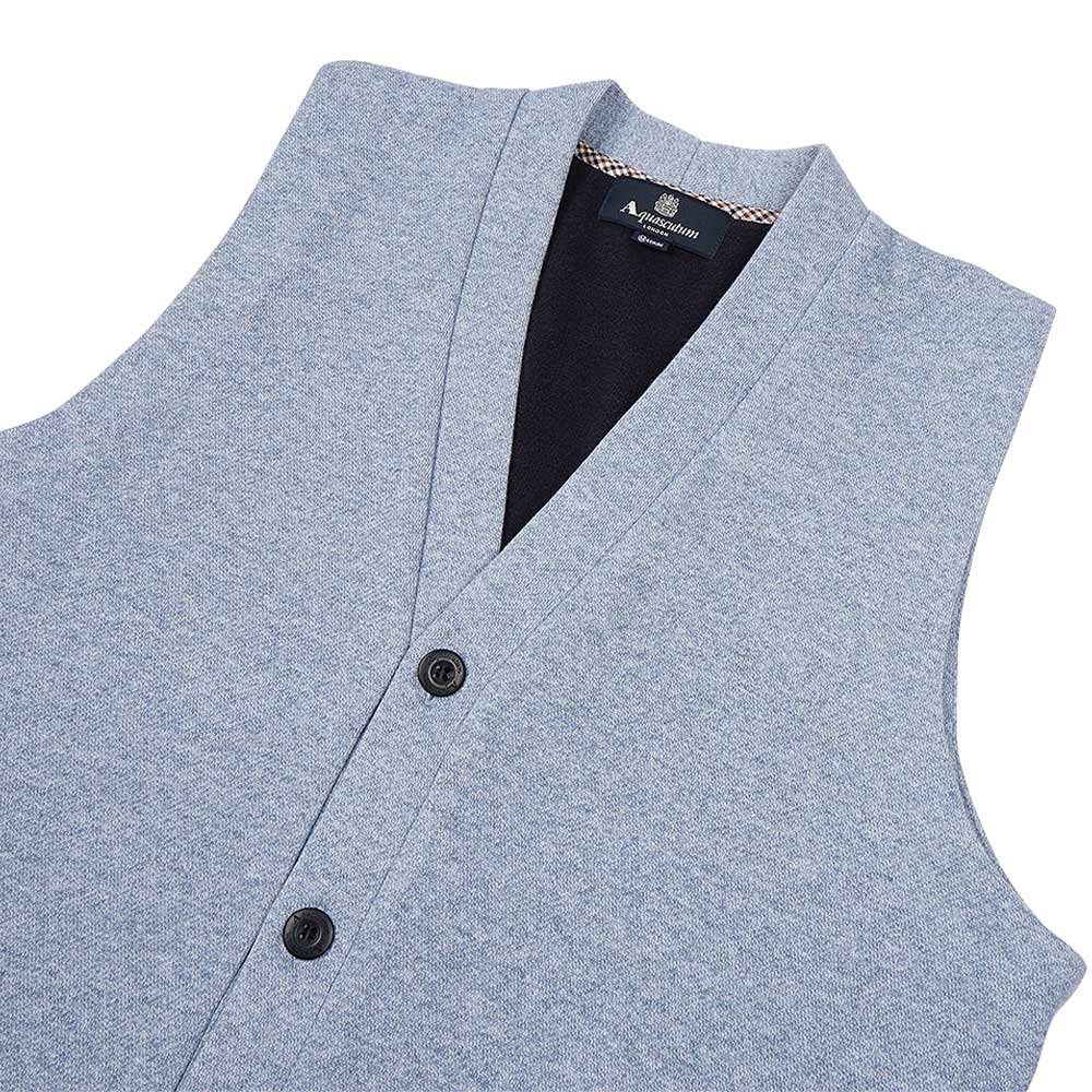 Aquascutum アクアスキュータム 綿100% 杢裏毛裏起毛ベスト - ガウンはおりもの RENOWNINX ONLINE SHOP