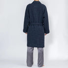 Aquascutum アクアスキュータム  ウールダブルニット杢無地ミドルガウン - ガウンはおりもの  RENOWNINX ONLINE SHOP