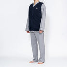 Aquascutum アクアスキュータム  綿100%裏毛+マイクリフリースベスト - ガウンはおりもの  RENOWNINX ONLINE SHOP