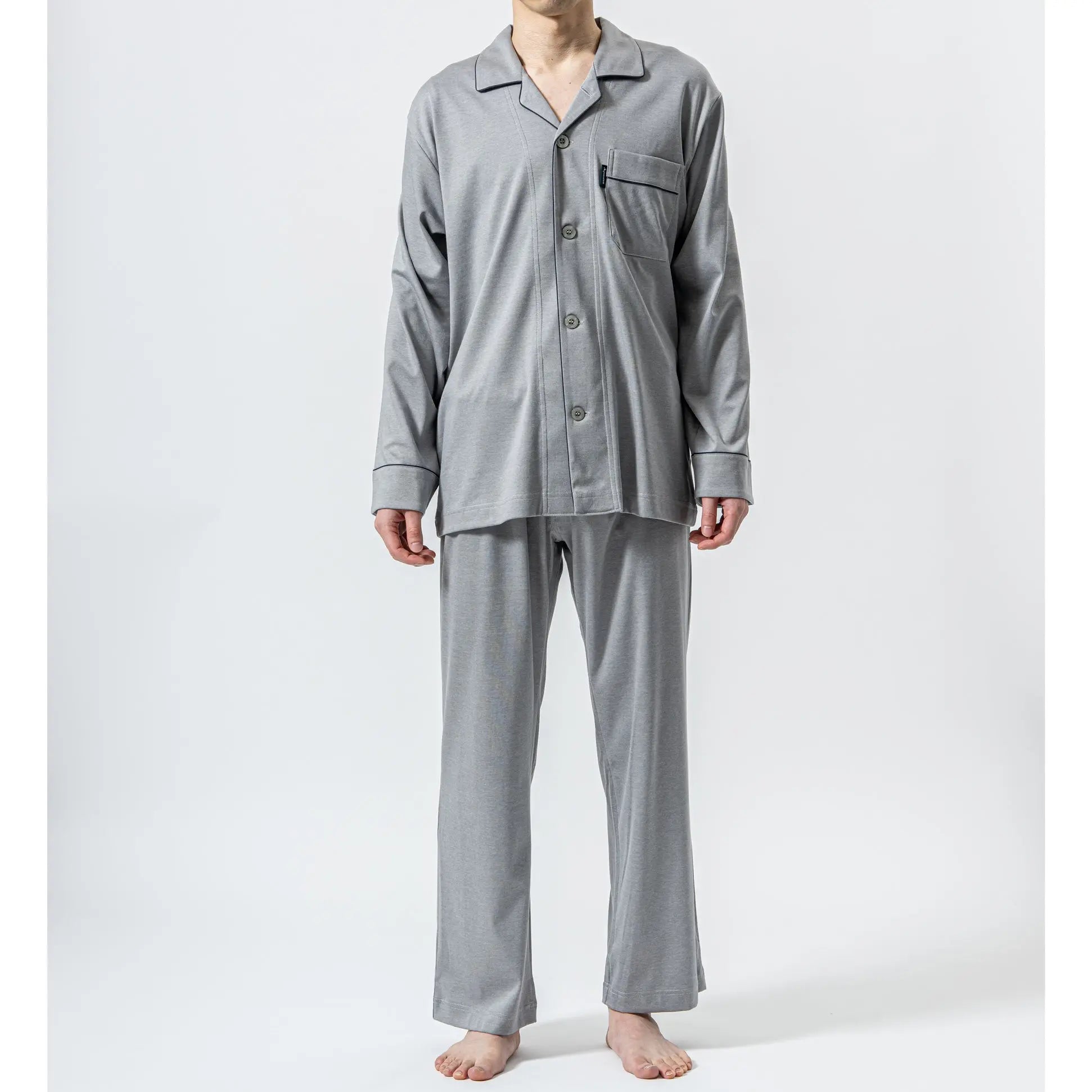 Aquascutum アクアスキュータム パジャマ リキッドコットンバーズアイ - パジャマ  RENOWNINX ONLINE SHOP