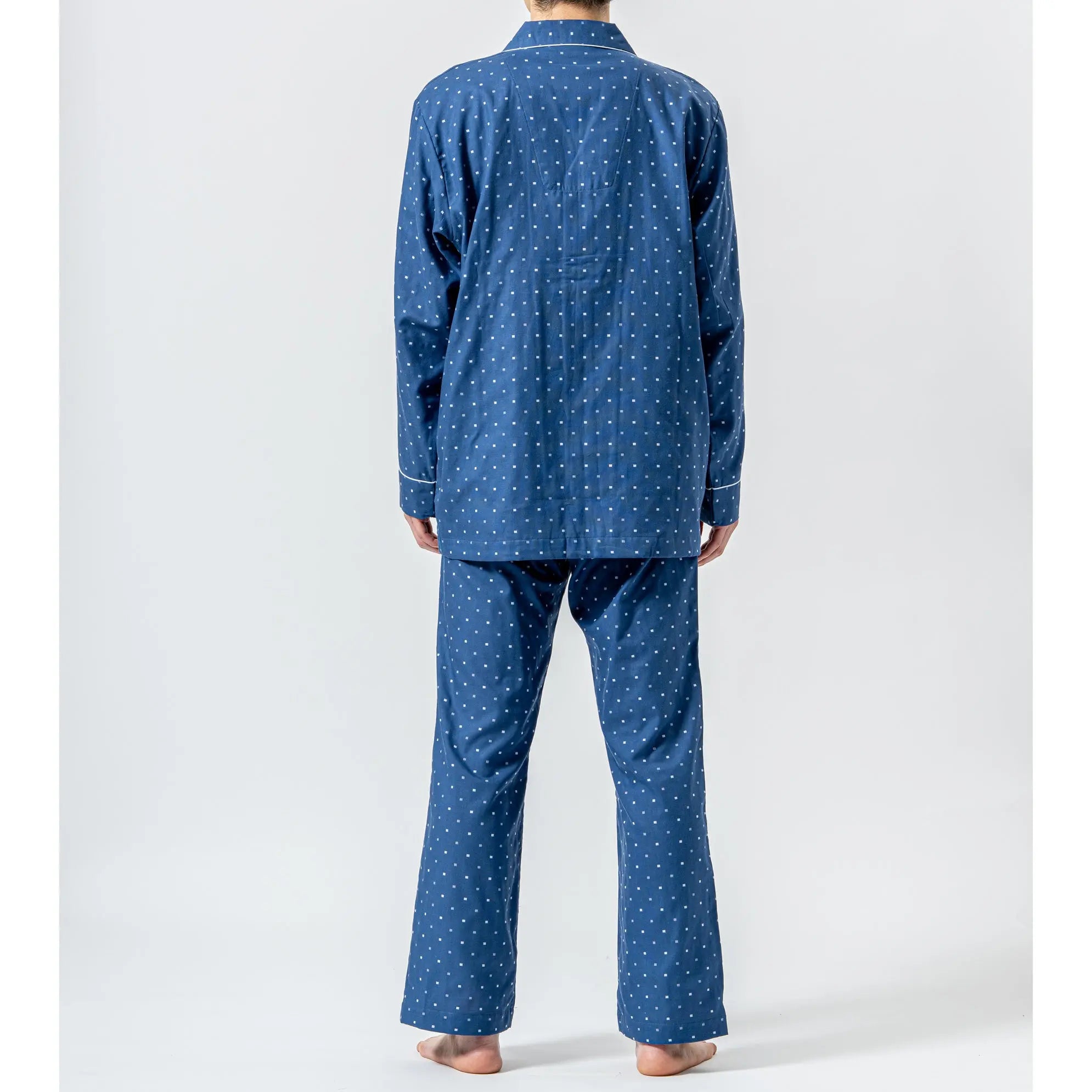 Aquascutum アクアスキュータム パジャマ ガーゼ小紋柄スーパーソフト - パジャマ RENOWNINX ONLINE SHOP