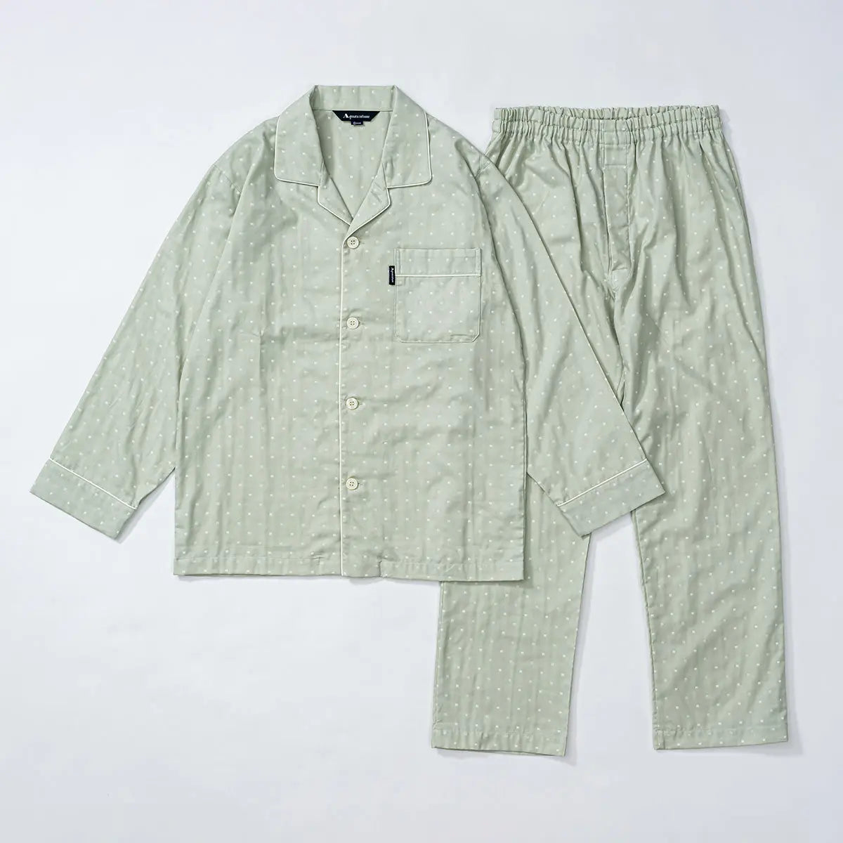 Aquascutum アクアスキュータム パジャマ ガーゼ小紋柄スーパーソフト - パジャマ RENOWNINX ONLINE SHOP