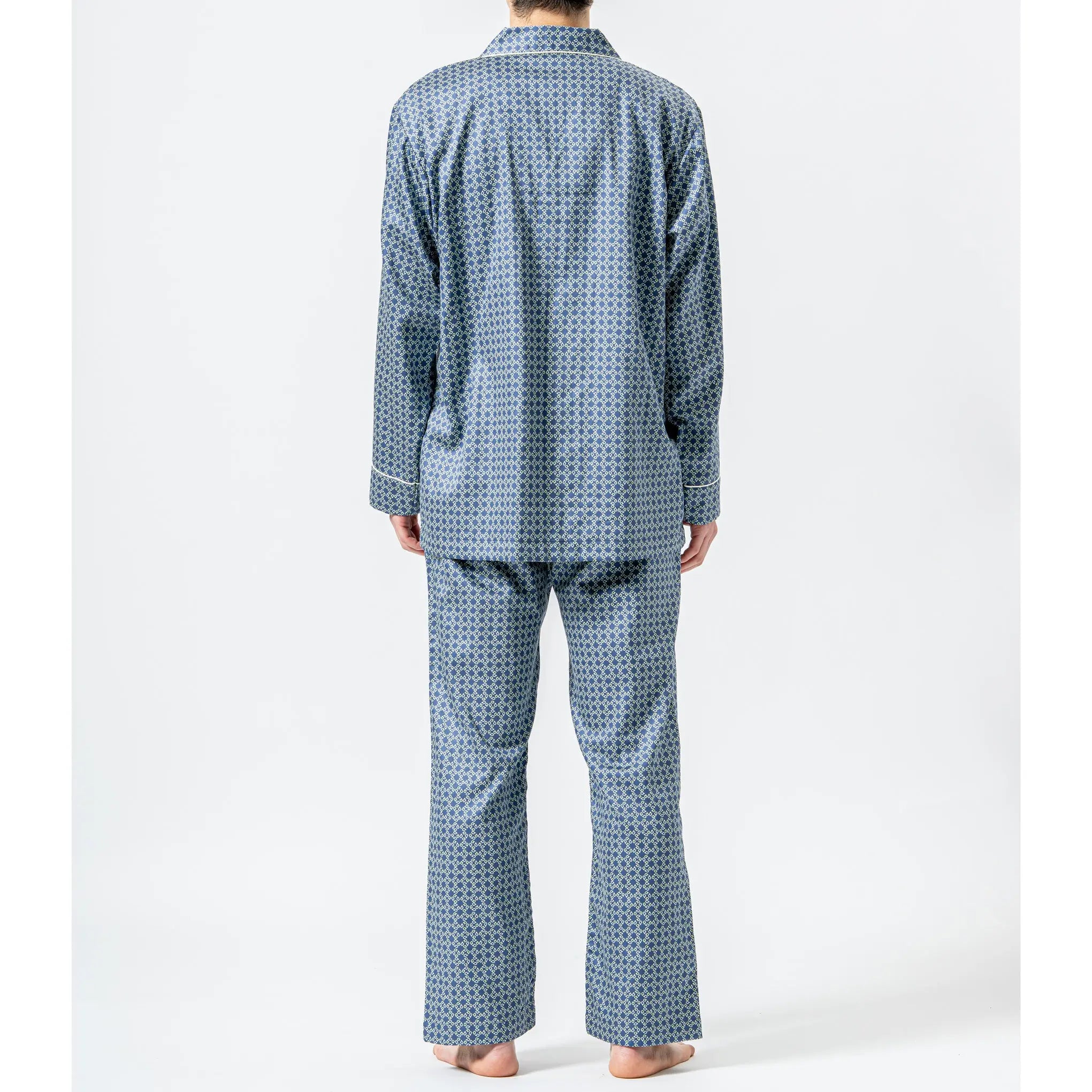 Aquascutum アクアスキュータム 超長綿40サテンプリント小紋 - パジャマ RENOWNINX ONLINE SHOP