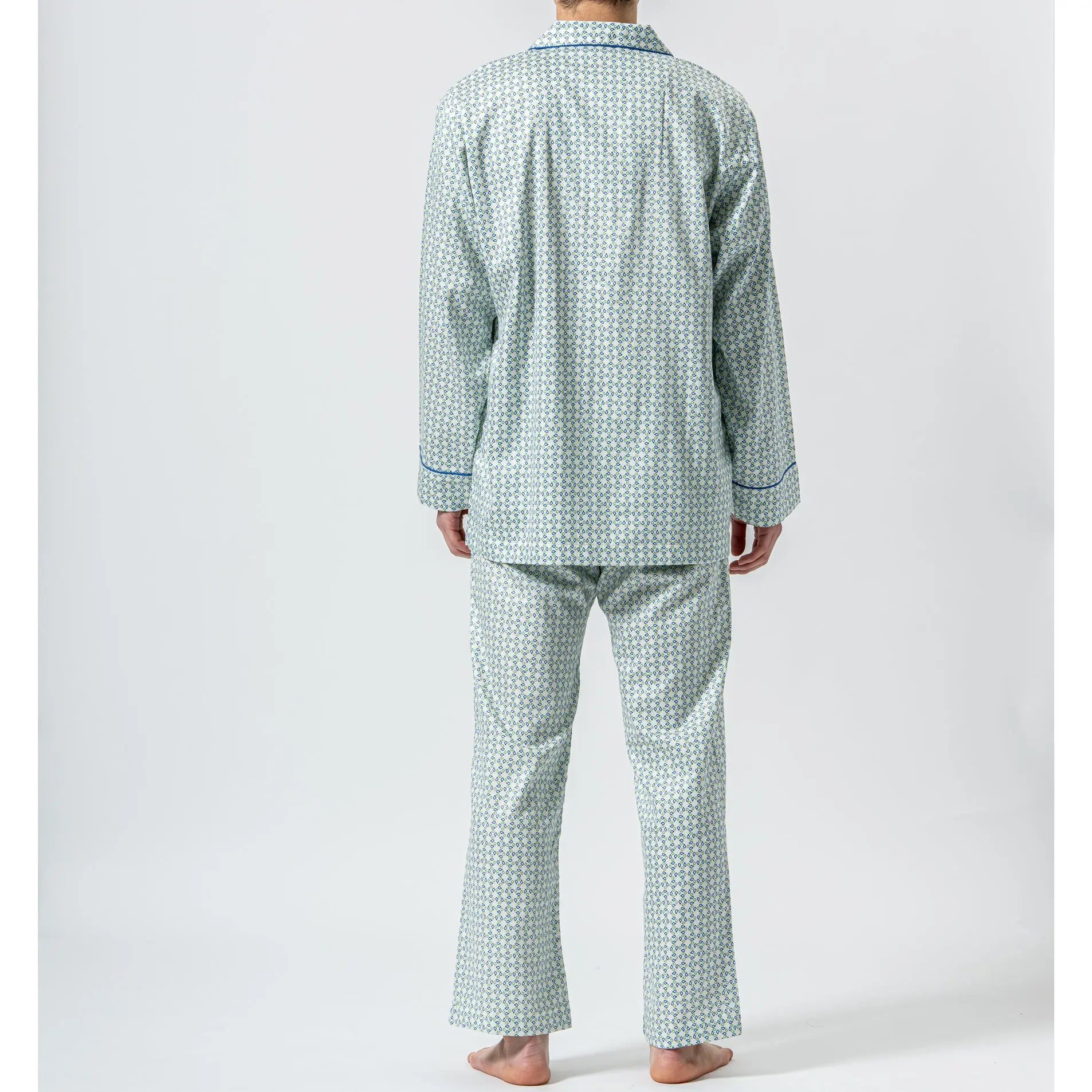 Aquascutum アクアスキュータム 超長綿40サテンプリント小紋 - パジャマ RENOWNINX ONLINE SHOP