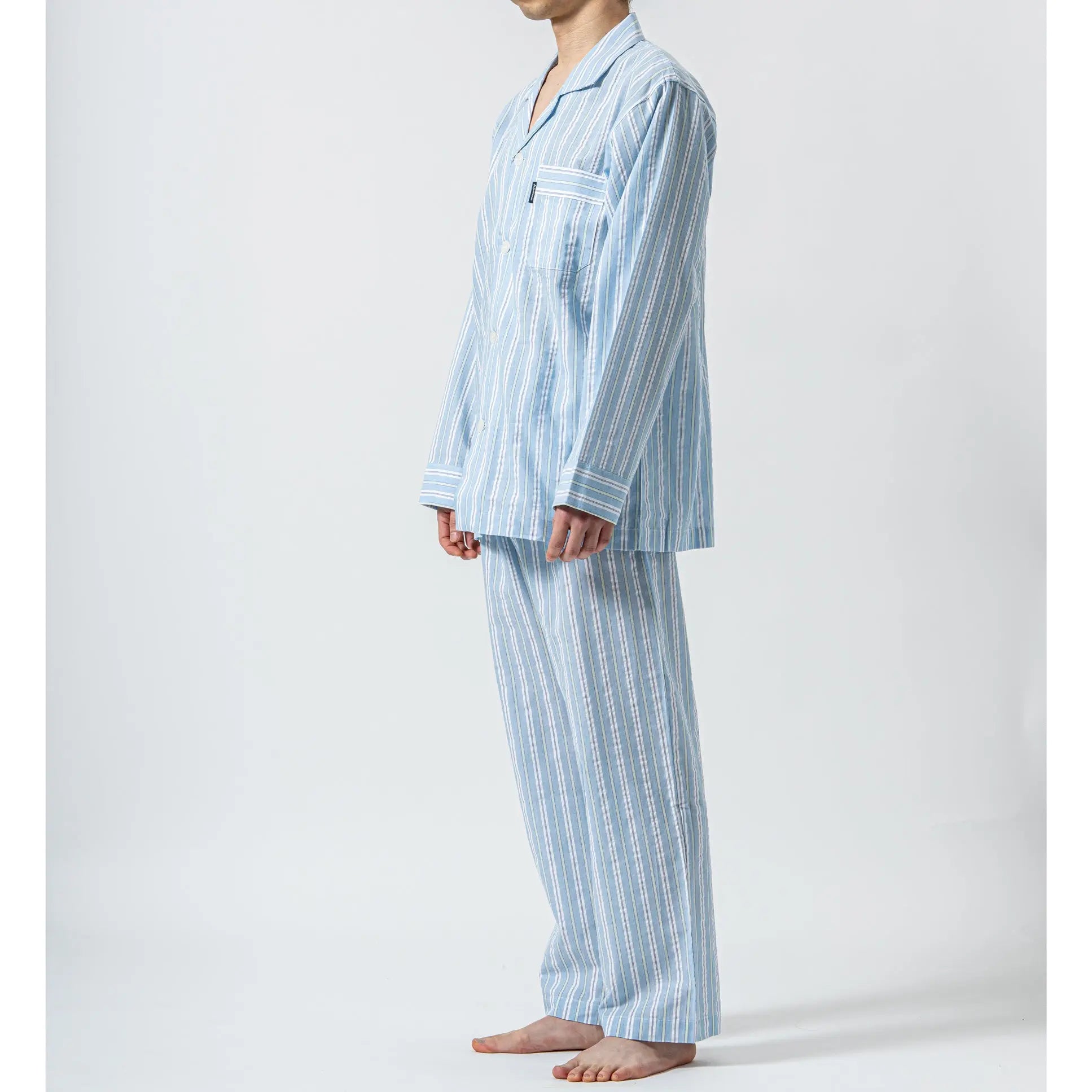 Aquascutum アクアスキュータム パジャマ コンパクトサッカーストライプ - パジャマ RENOWNINX ONLINE SHOP