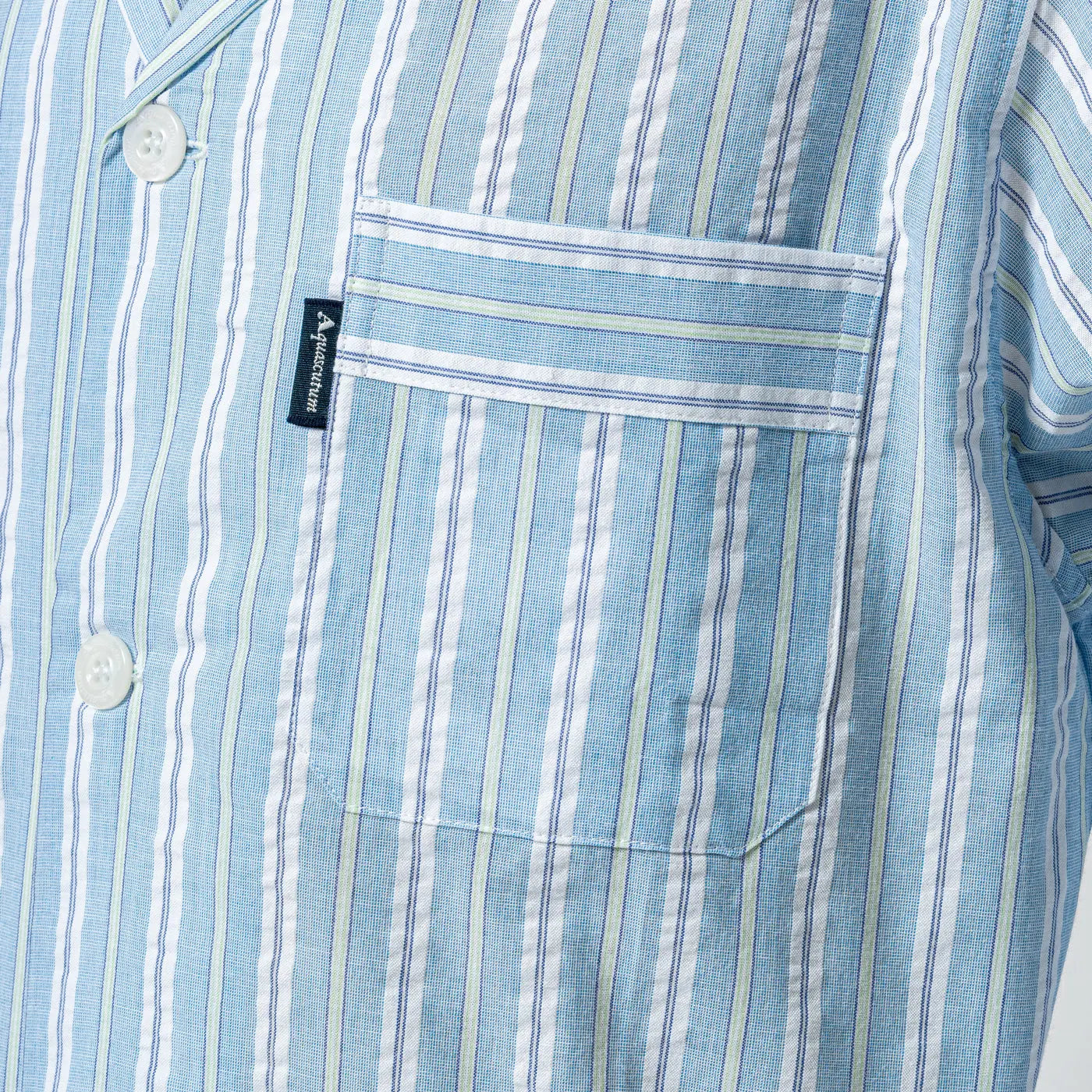 Aquascutum アクアスキュータム パジャマ コンパクトサッカーストライプ - パジャマ RENOWNINX ONLINE SHOP