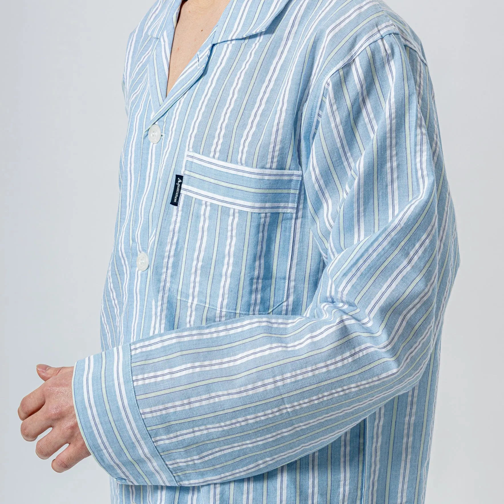 Aquascutum アクアスキュータム パジャマ コンパクトサッカーストライプ - パジャマ RENOWNINX ONLINE SHOP