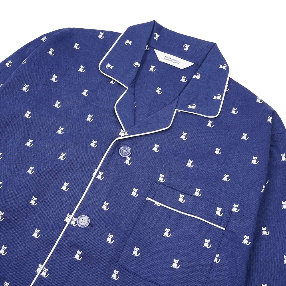 MACKINTOSH PHILOSOPHY マッキントッシュ フィロソフィー パジャマ ピケプリントキャット - パジャマ RENOWNINX ONLINE SHOP