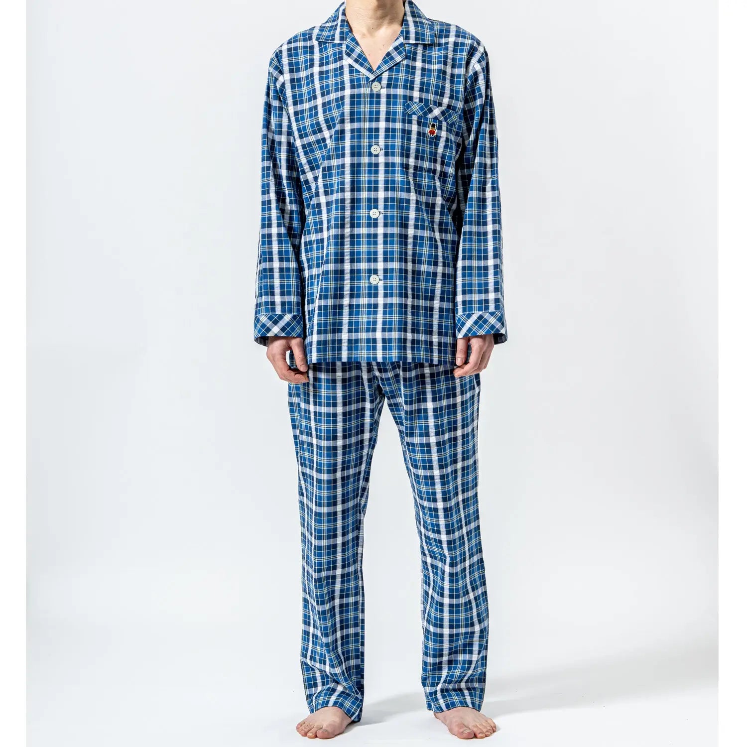 MACKINTOSH PHILOSOPHY マッキントッシュ フィロソフィー パジャマ サッカーチェック - パジャマ Navy / LL RENOWNINX ONLINE SHOP