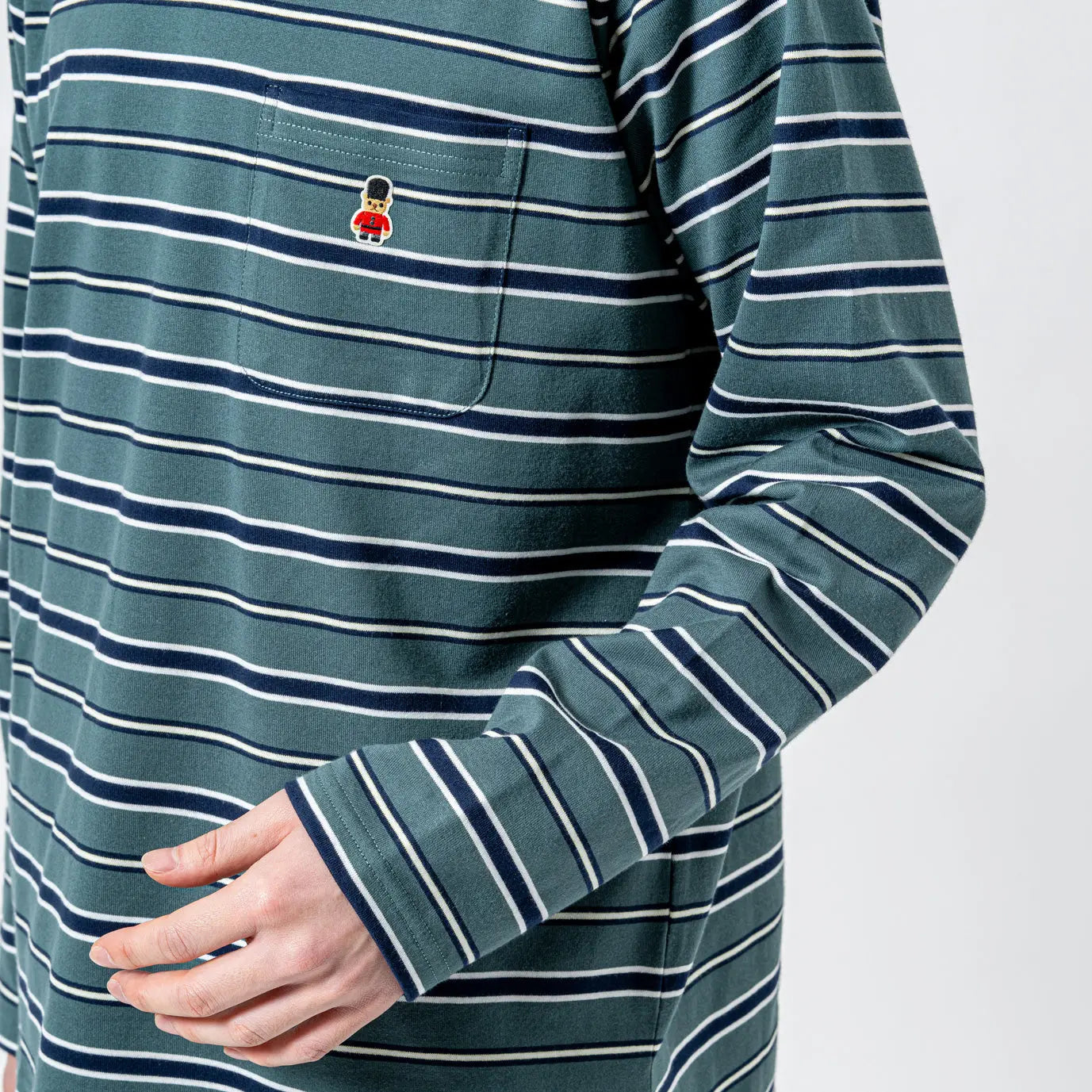 MACKINTOSH PHILOSOPHY マッキントッシュ フィロソフィー パジャマ 40 2天竺ボーダークルー+無地パンツ - パジャマ RENOWNINX ONLINE SHOP