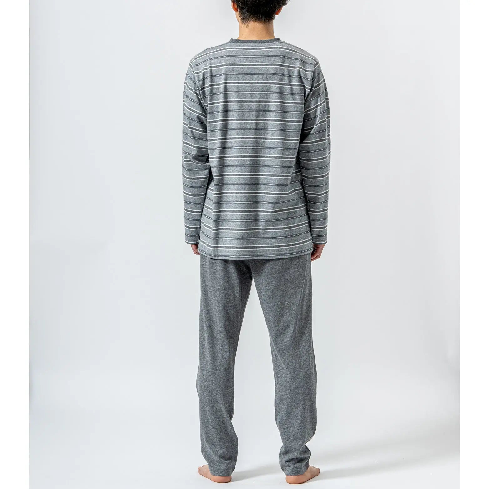 MACKINTOSH PHILOSOPHY マッキントッシュ フィロソフィー パジャマ 40 2天竺ボーダークルー+無地パンツ - パジャマ RENOWNINX ONLINE SHOP