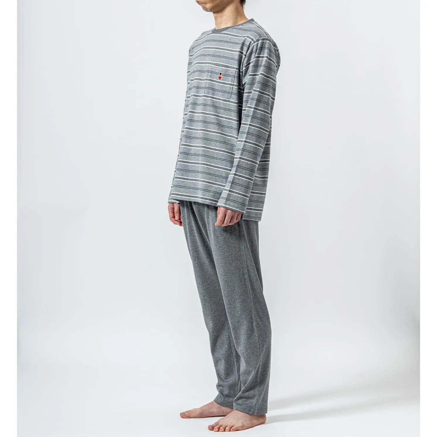 MACKINTOSH PHILOSOPHY マッキントッシュ フィロソフィー パジャマ 40 2天竺ボーダークルー+無地パンツ - パジャマ RENOWNINX ONLINE SHOP