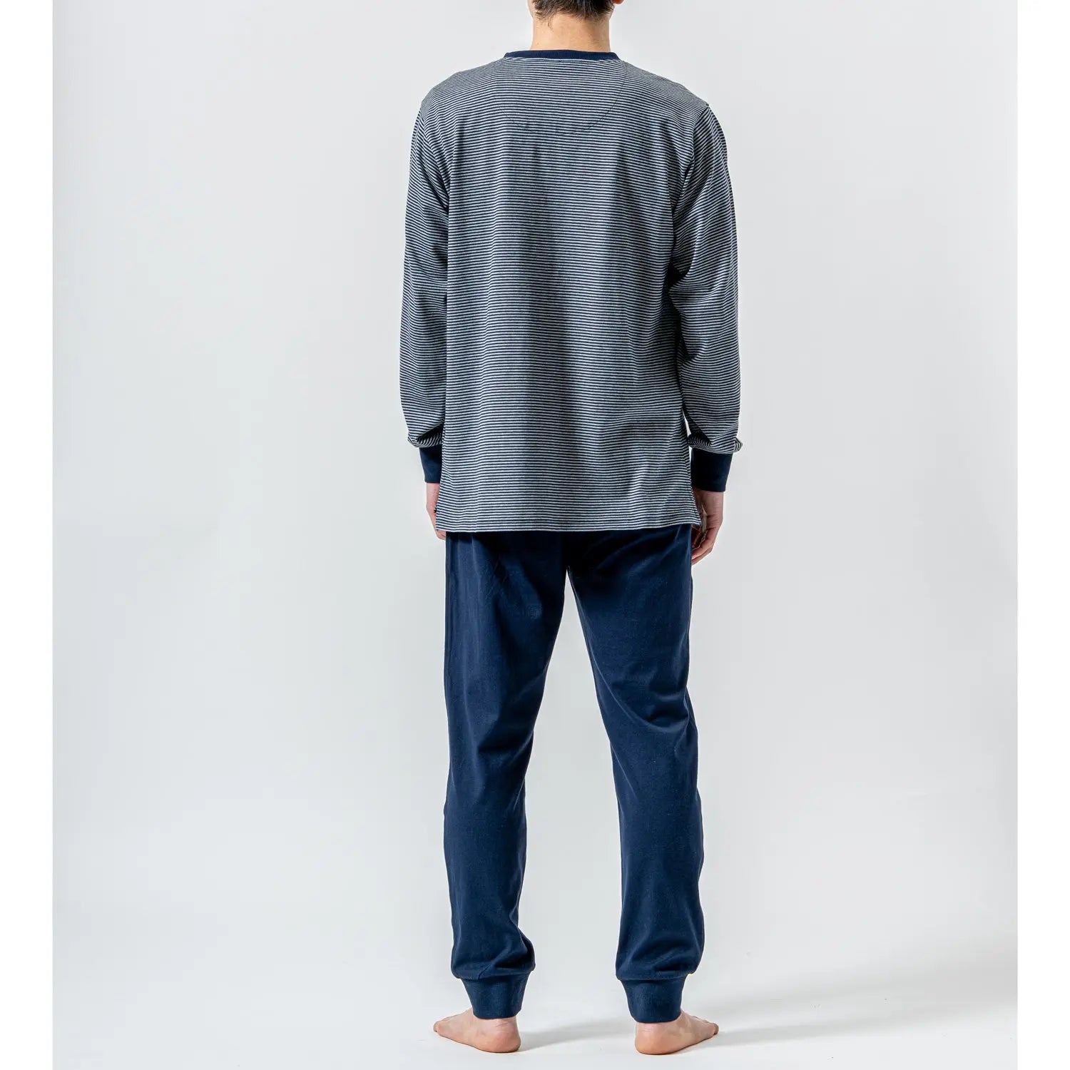 MACKINTOSH PHILOSOPHY マッキントッシュ フィロソフィー パジャマ 40 2天竺細ボーダークルー+無地パンツ - パジャマ RENOWNINX ONLINE SHOP