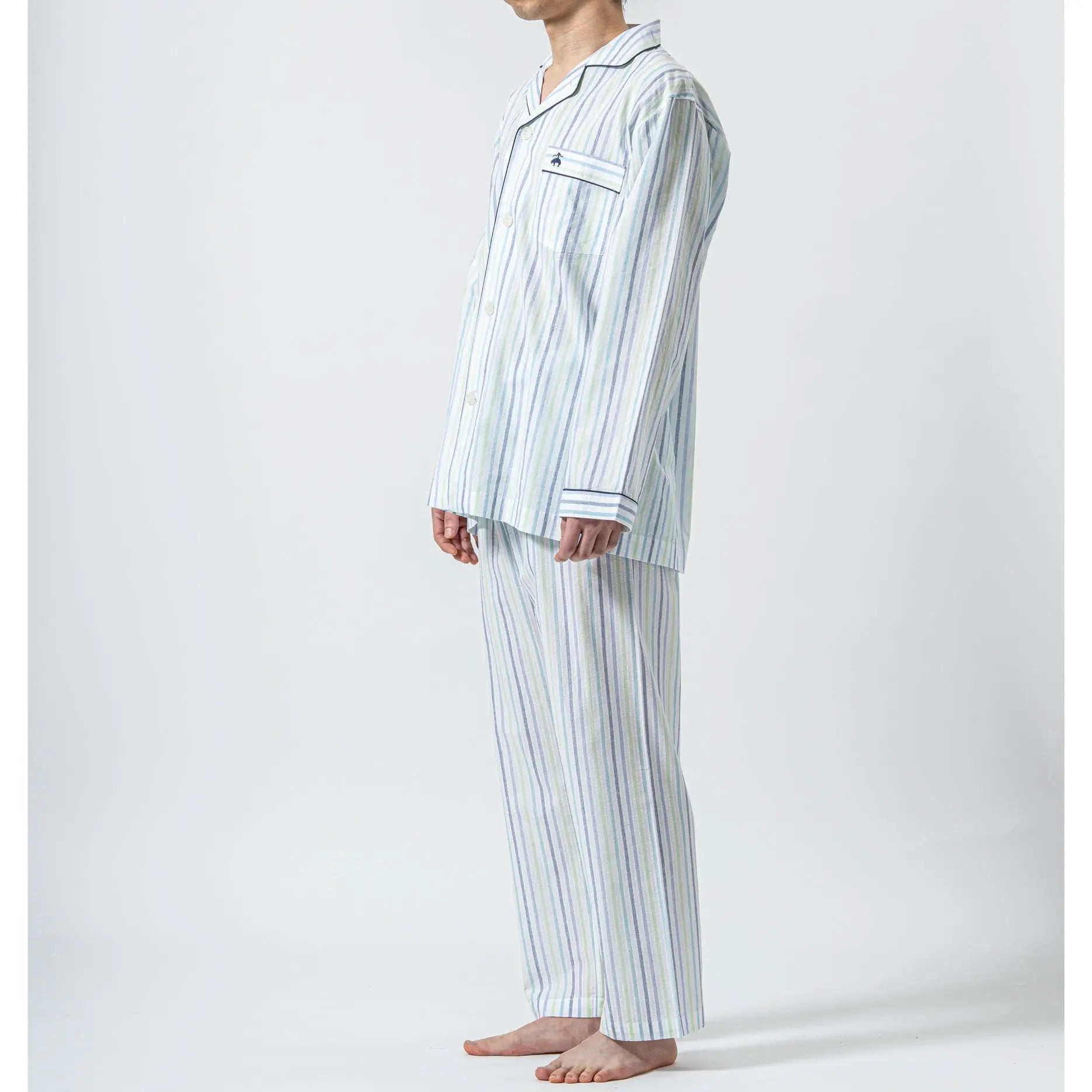 Brooks Brothers ブルックス ブラザーズ パジャマ 水彩画風サッカーストライプ - パジャマ RENOWNINX ONLINE SHOP