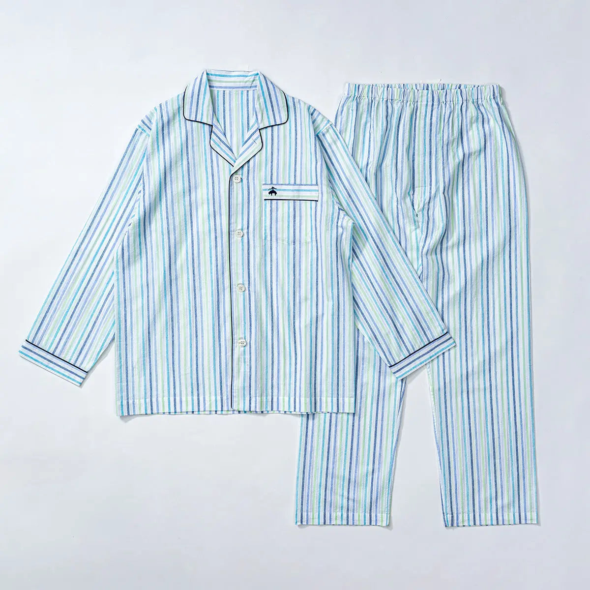 Brooks Brothers ブルックス ブラザーズ パジャマ 水彩画風サッカーストライプ - パジャマ RENOWNINX ONLINE SHOP