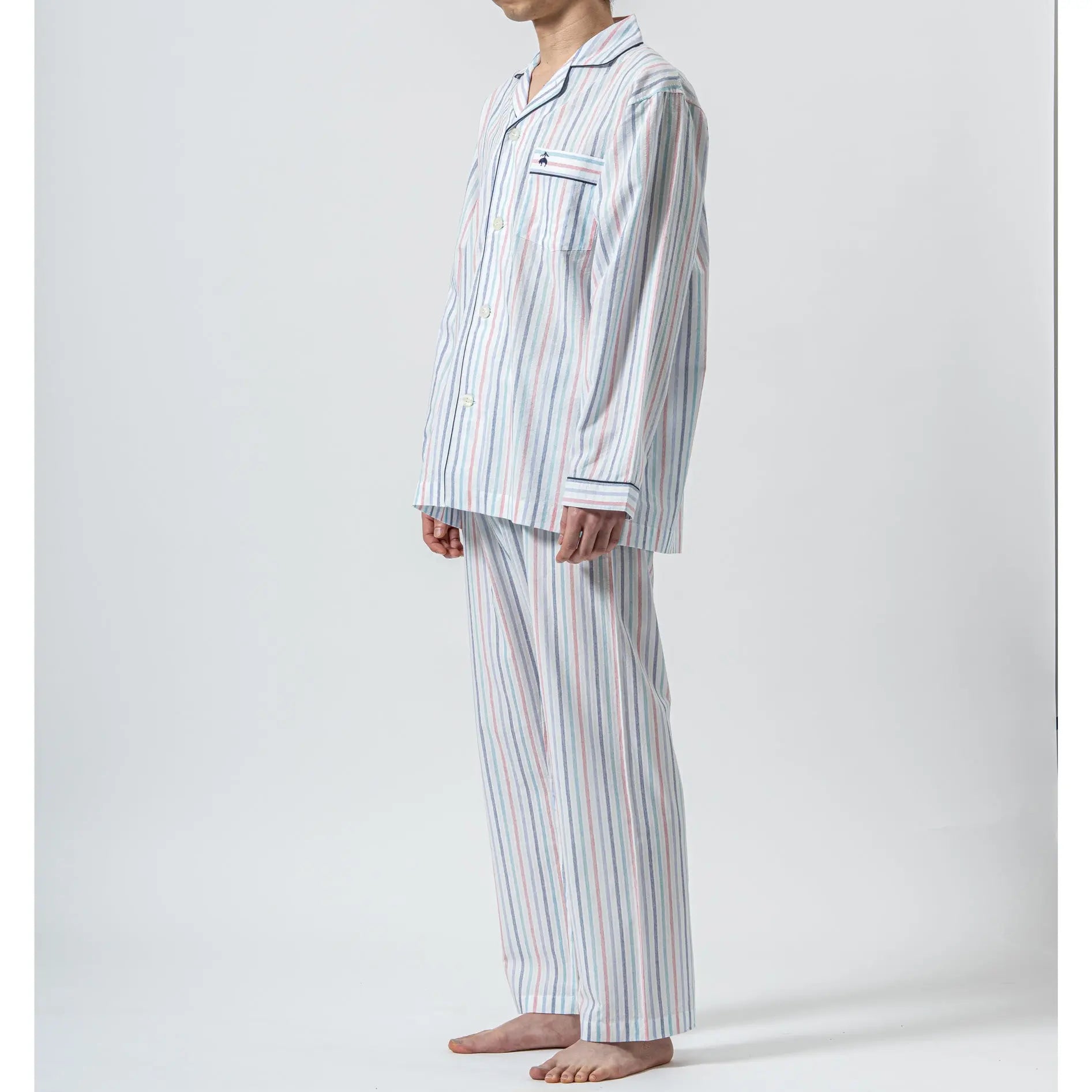 Brooks Brothers ブルックス ブラザーズ パジャマ 水彩画風サッカーストライプ - パジャマ RENOWNINX ONLINE SHOP