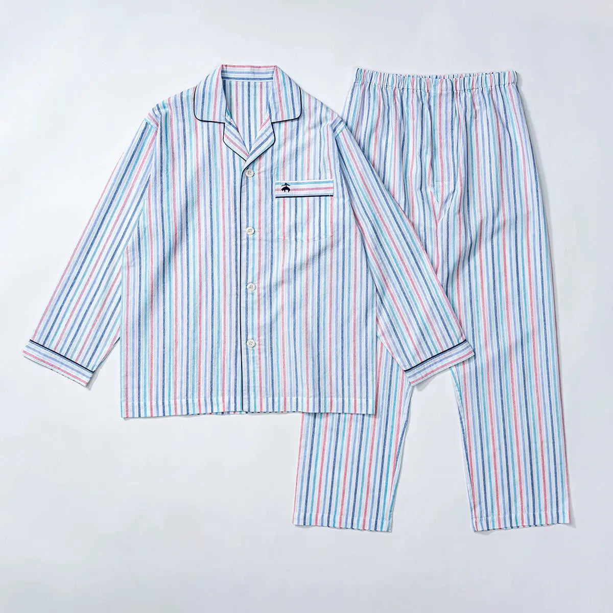 Brooks Brothers ブルックス ブラザーズ パジャマ 水彩画風サッカーストライプ - パジャマ RENOWNINX ONLINE SHOP