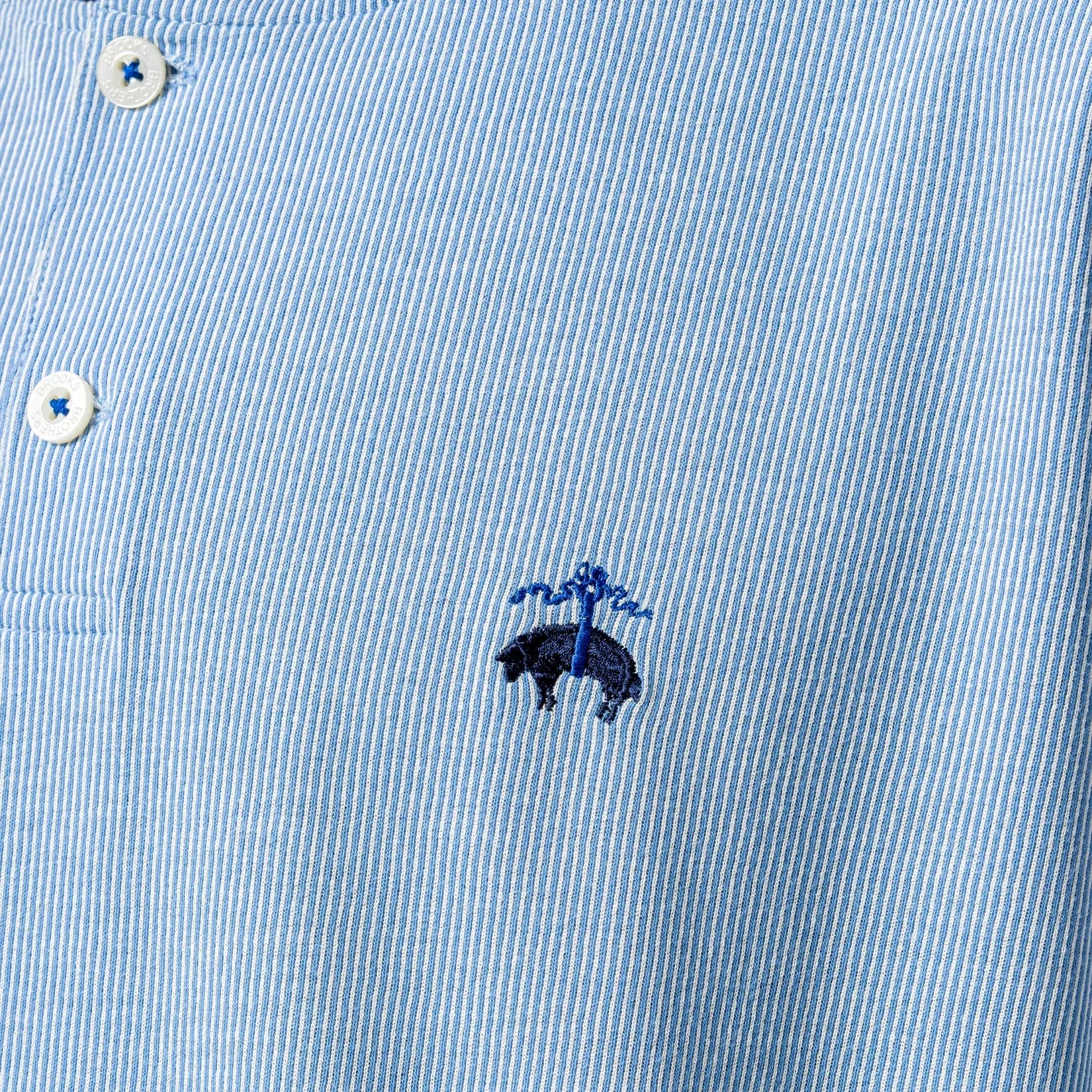 Brooks Brothers ブルックス ブラザーズ パジャマ AIR DRYニットコードレーンヘンリー - パジャマ RENOWNINX ONLINE SHOP