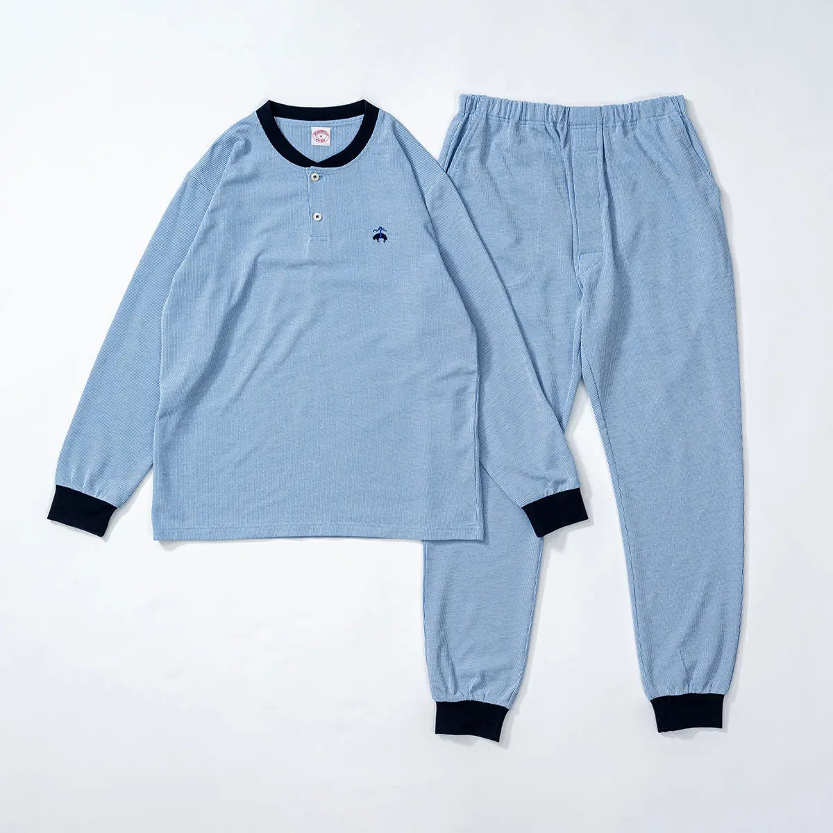 Brooks Brothers ブルックス ブラザーズ パジャマ AIR DRYニットコードレーンヘンリー - パジャマ RENOWNINX ONLINE SHOP