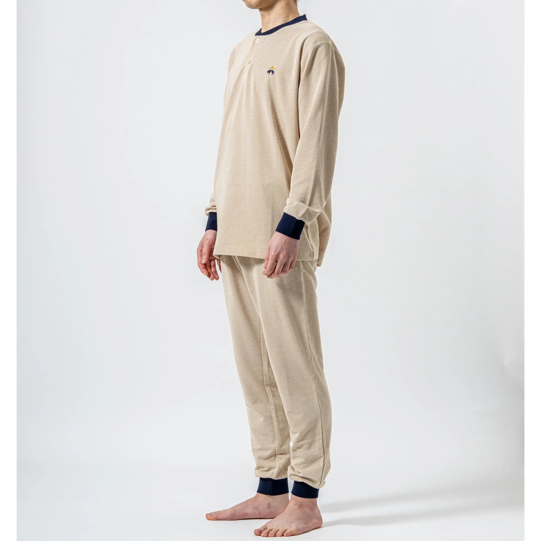 Brooks Brothers ブルックス ブラザーズ パジャマ AIR DRYニットコードレーンヘンリー - パジャマ RENOWNINX ONLINE SHOP