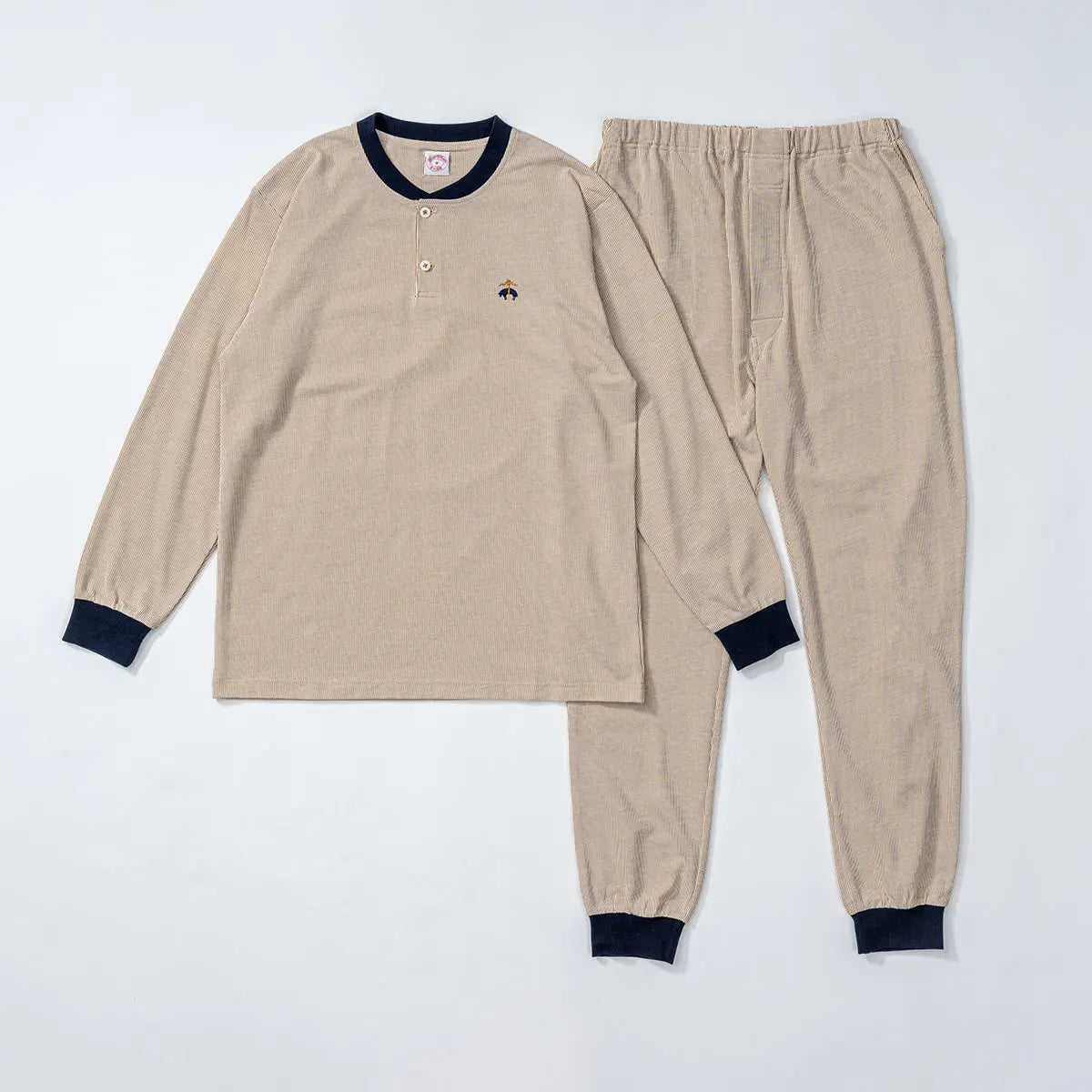 Brooks Brothers ブルックス ブラザーズ パジャマ AIR DRYニットコードレーンヘンリー - パジャマ RENOWNINX ONLINE SHOP