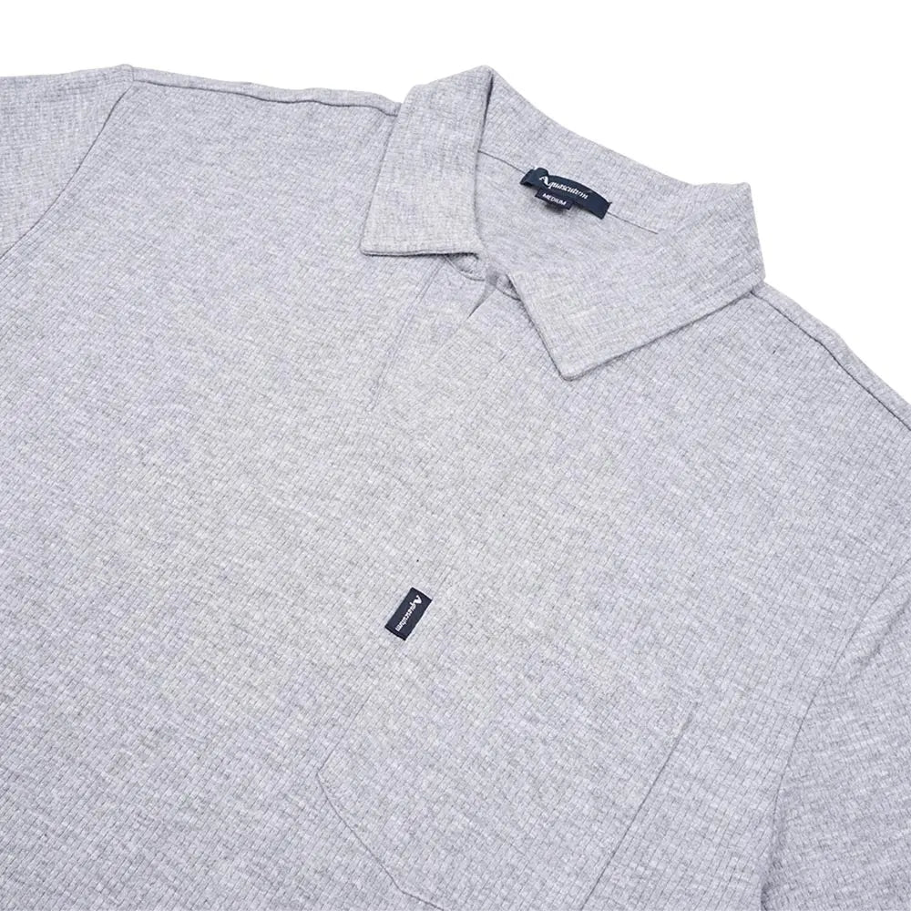 Aquascutum アクアスキュータム 変形ワッフル無地&ボーダー 衿付き - ルームウェア RENOWNINX ONLINE SHOP