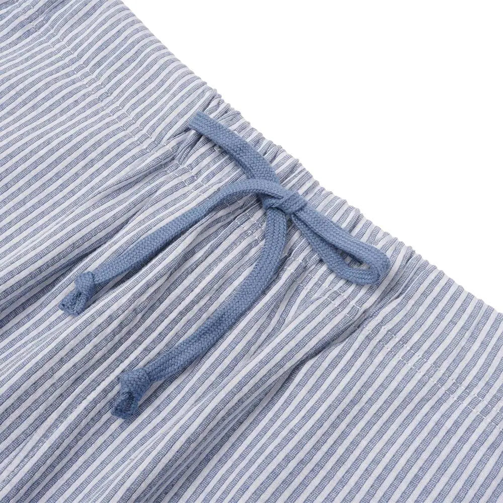 Aquascutum アクアスキュータム 綿ニットサッカーストライプ&無地ハーフパンツ - ルームウェア RENOWNINX ONLINE SHOP