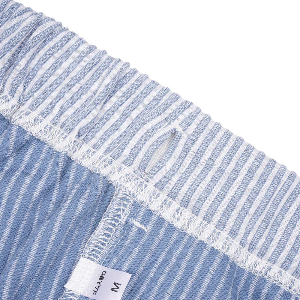 Aquascutum アクアスキュータム 綿ニットサッカーストライプ&無地ハーフパンツ - ルームウェア RENOWNINX ONLINE SHOP