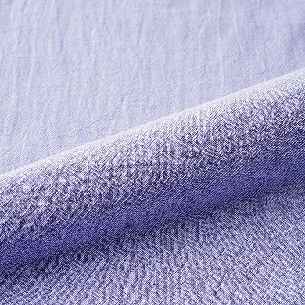 Aquascutum アクアスキュータム パジャマ クレープボーダー+シャンブレー 6分袖7分パンツ 衿なし - パジャマ RENOWNINX ONLINE SHOP