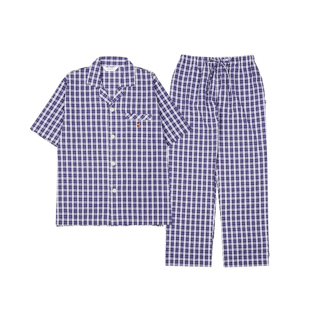 MACKINTOSH PHILOSOPHY マッキントッシュ フィロソフィー パジャマ サッカーチェック - パジャマ Blue / L RENOWNINX ONLINE SHOP