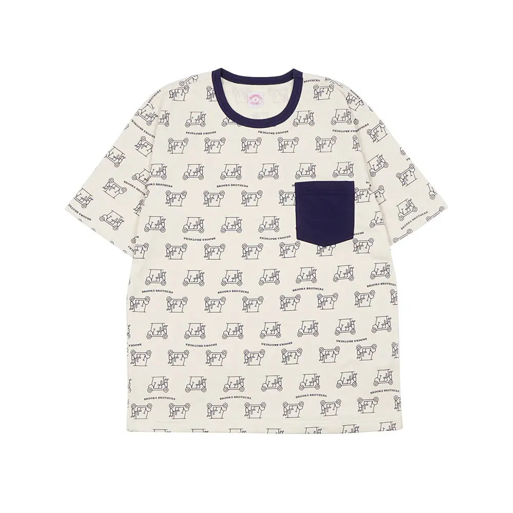 Brooks Brothers ブルックス ブラザーズ パジャマ パイルゴルフカートプリントクルー - パジャマ RENOWNINX ONLINE SHOP