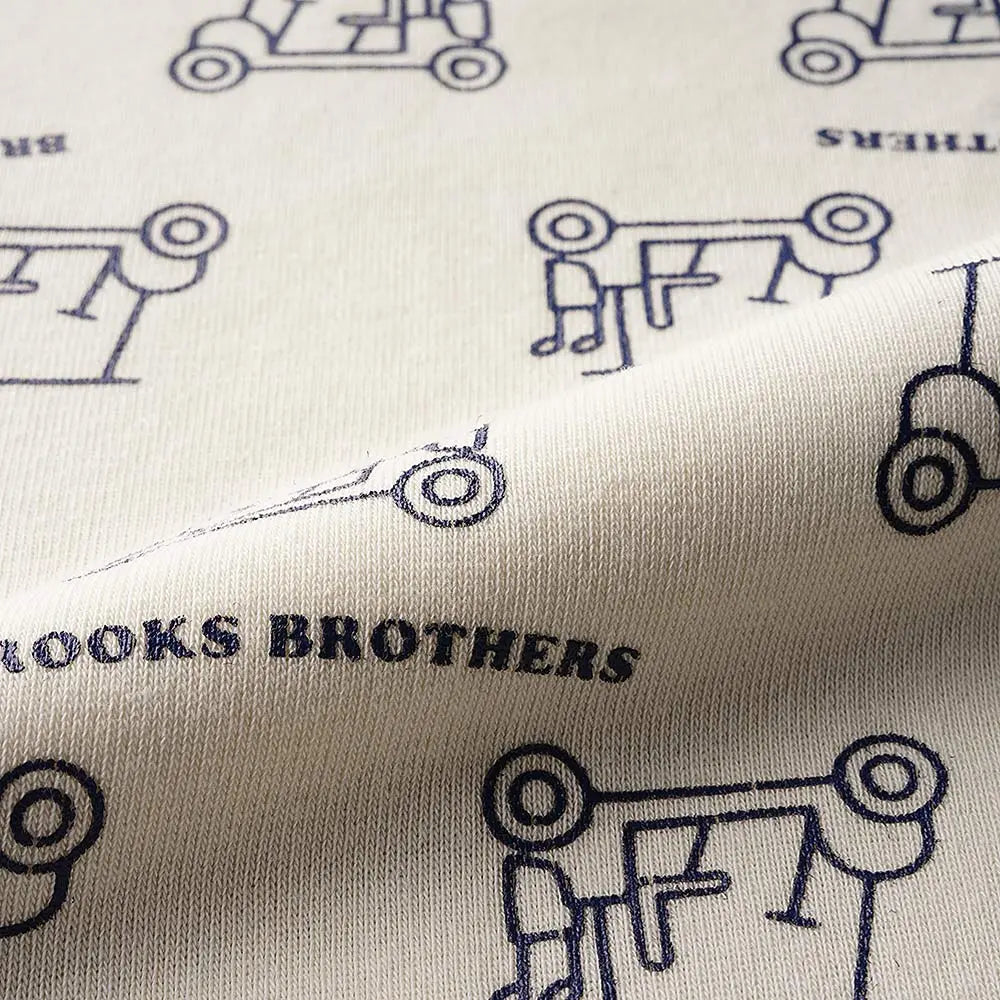 Brooks Brothers ブルックス ブラザーズ パジャマ パイルゴルフカートプリントクルー - パジャマ RENOWNINX ONLINE SHOP