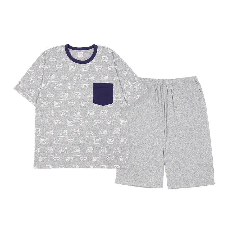 Brooks Brothers ブルックス ブラザーズ パジャマ パイルゴルフカートプリントクルー - パジャマ Gray / L RENOWNINX ONLINE SHOP