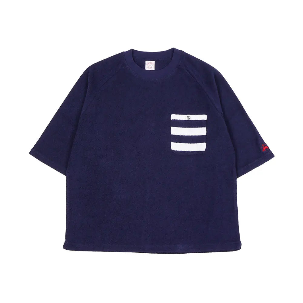 Brooks Brothers ブルックス ブラザーズ Tシャツ ソフトパイルボーダー&無地クルー - パジャマ Navy / L RENOWNINX ONLINE SHOP