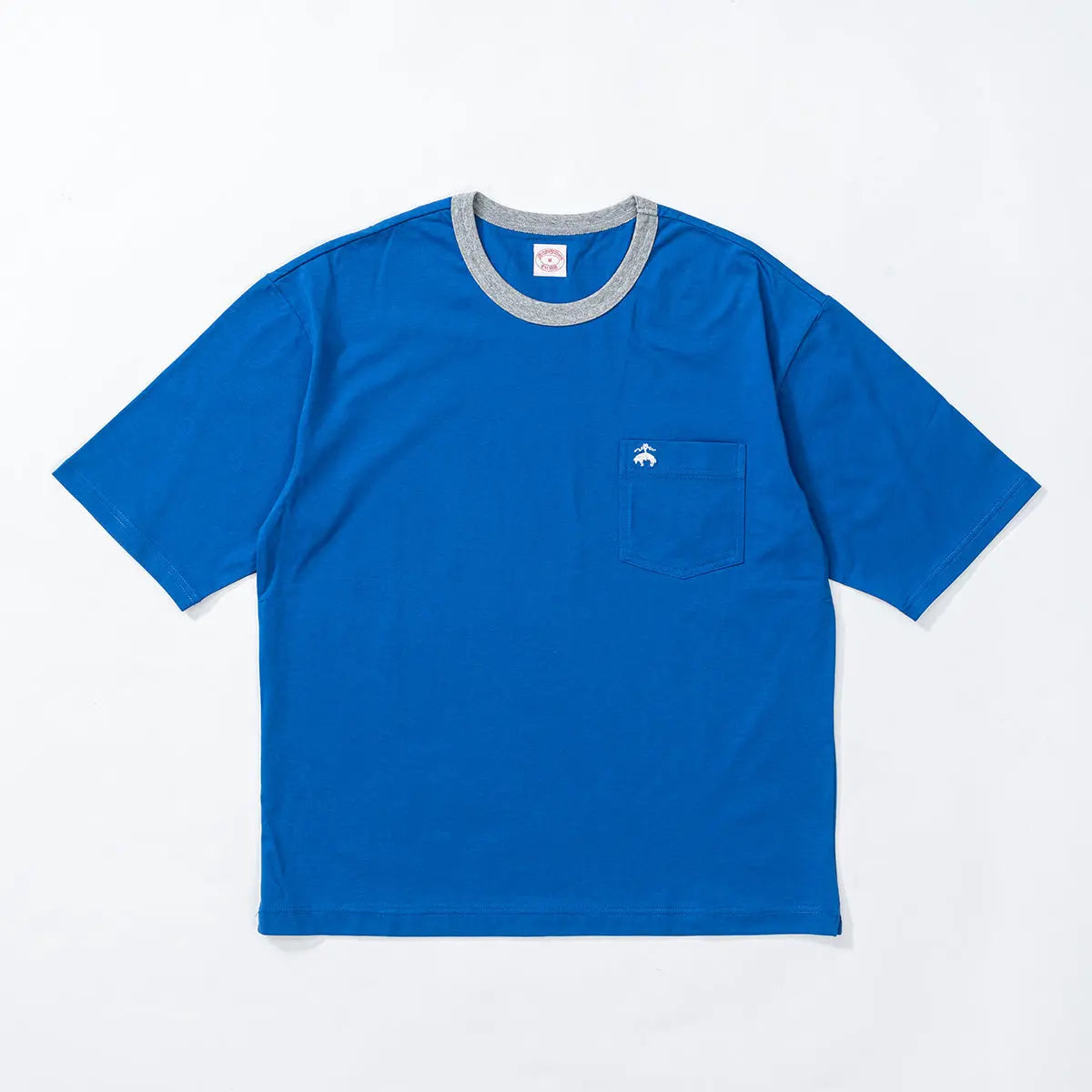Brooks Brothers ブルックス ブラザーズ 天竺無地バックプリントクルー Tシャツ - ルームウェア Blue / L RENOWNINX ONLINE SHOP