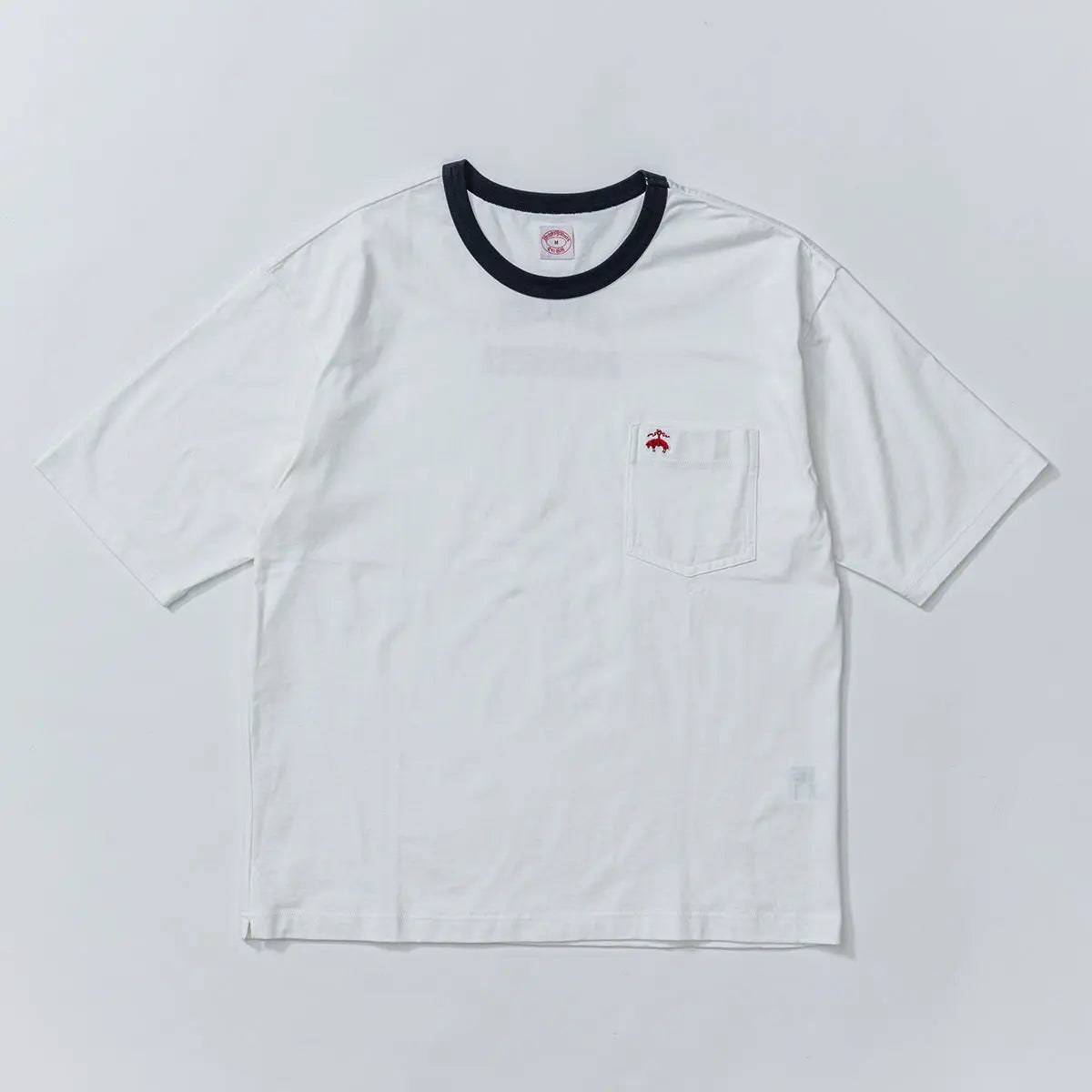 Brooks Brothers ブルックス ブラザーズ 天竺無地バックプリントクルー Tシャツ - ルームウェア White / L RENOWNINX ONLINE SHOP