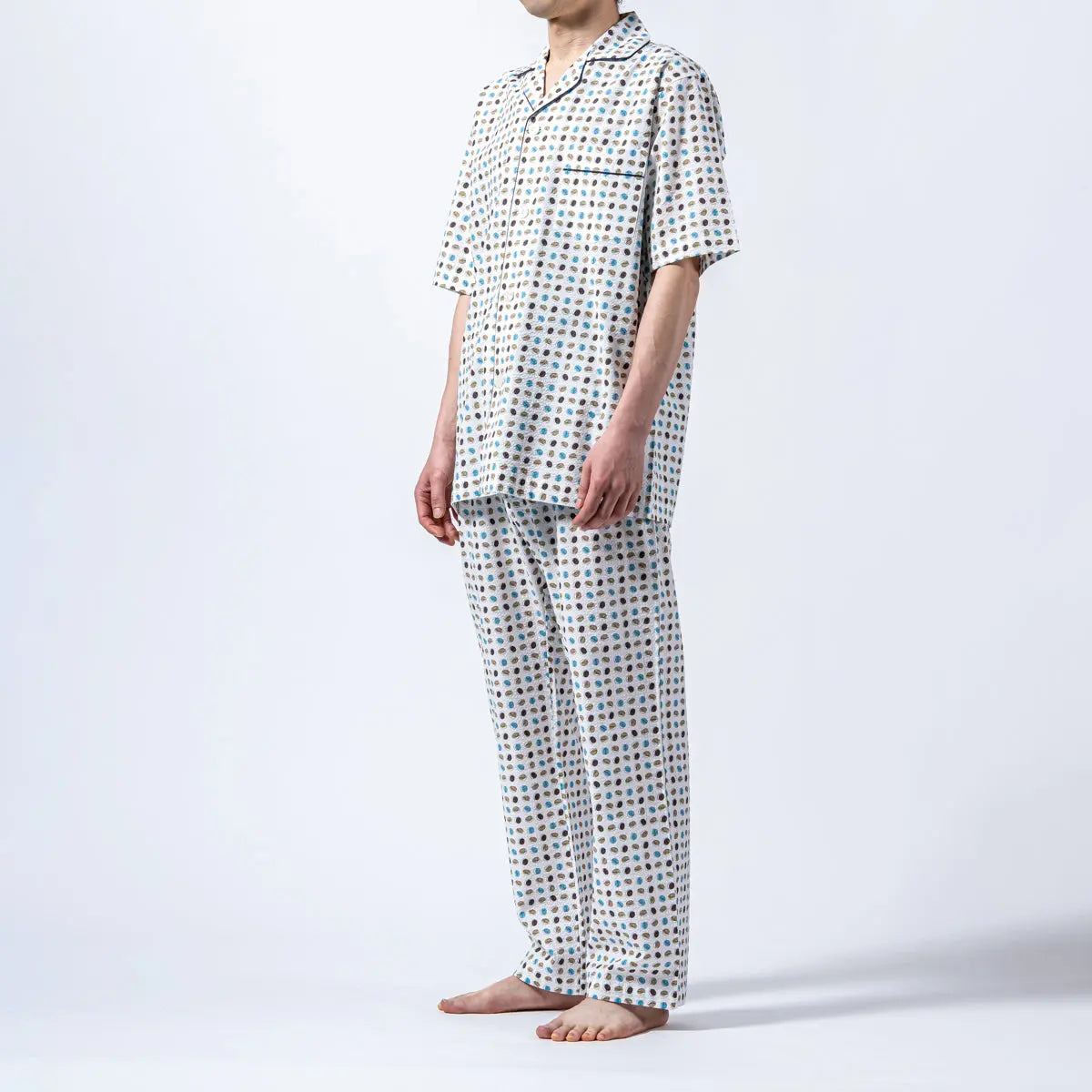 Brooks Brothers ブルックス ブラザーズ パジャマ リップルビーンズドットプリント - パジャマ RENOWNINX ONLINE SHOP