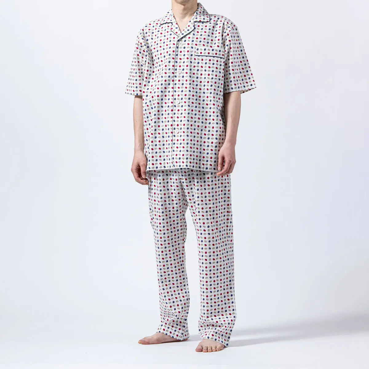 Brooks Brothers ブルックス ブラザーズ パジャマ リップルビーンズドットプリント - パジャマ RENOWNINX ONLINE SHOP