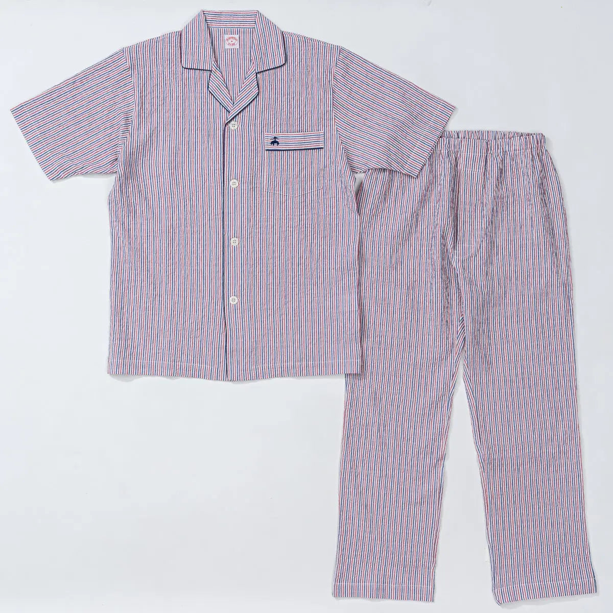 Brooks Brothers ブルックス ブラザーズ パジャマ シャーリング ワッシャーストライプ - パジャマ Red / L RENOWNINX ONLINE SHOP