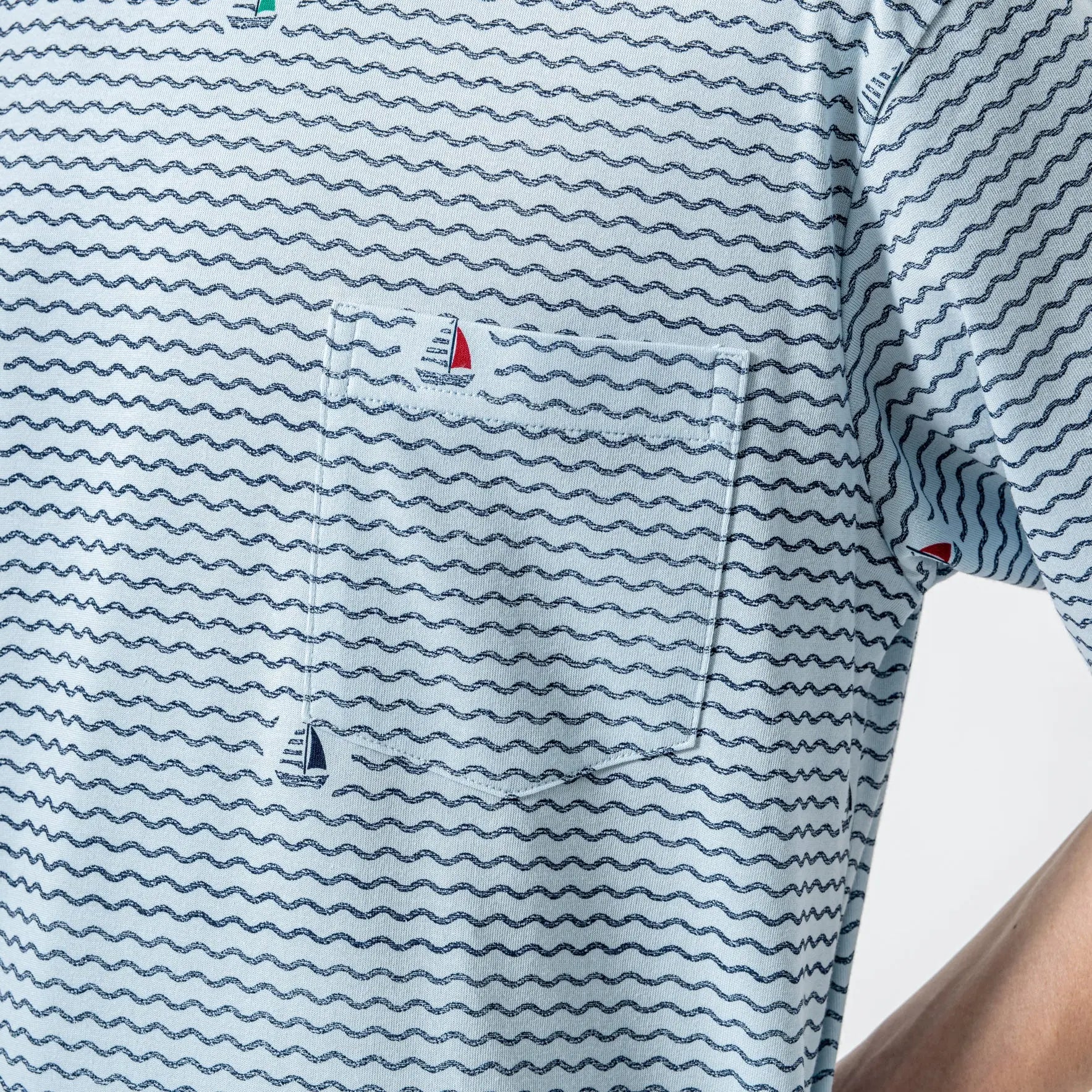 Brooks Brothers ブルックス ブラザーズ パジャマ 天竺ヨットプリントクルー - パジャマ RENOWNINX ONLINE SHOP